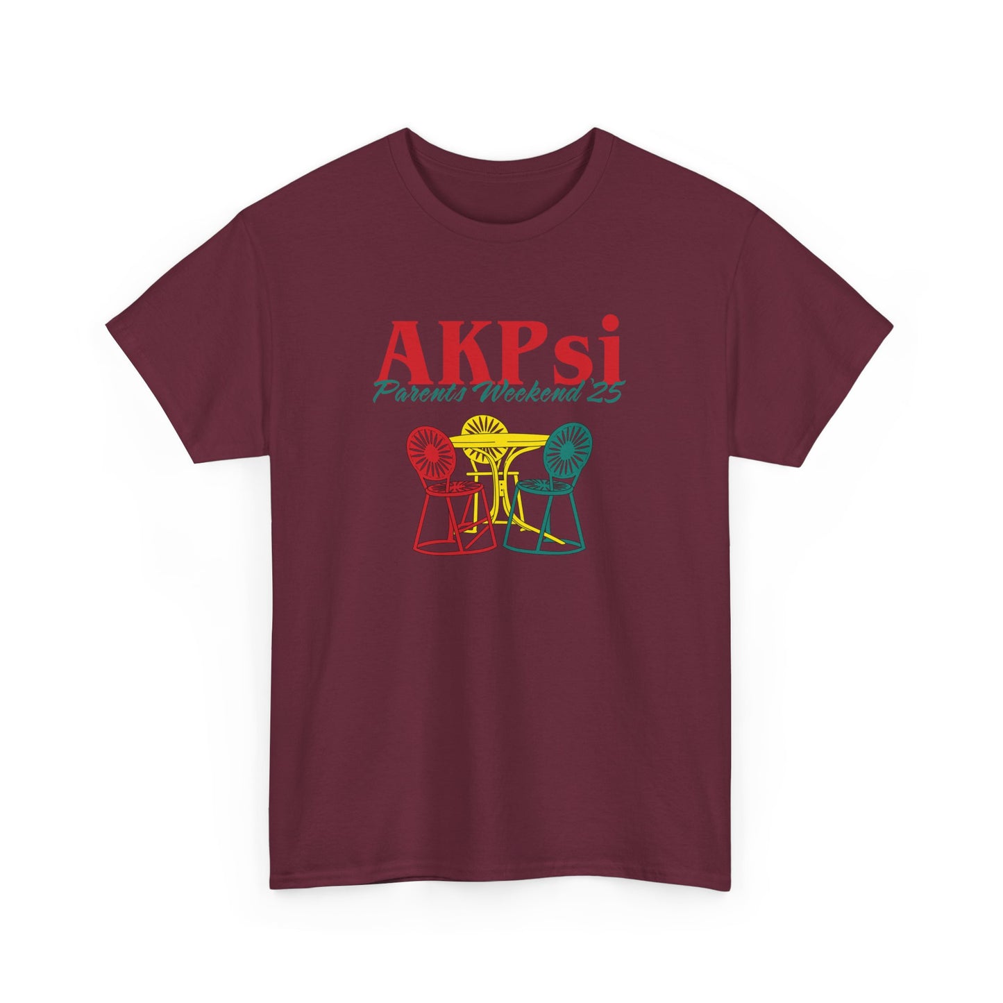 AKPsi Parents Weekend Unisex Heavy Cotton Tee - Celebrate with Comfort!