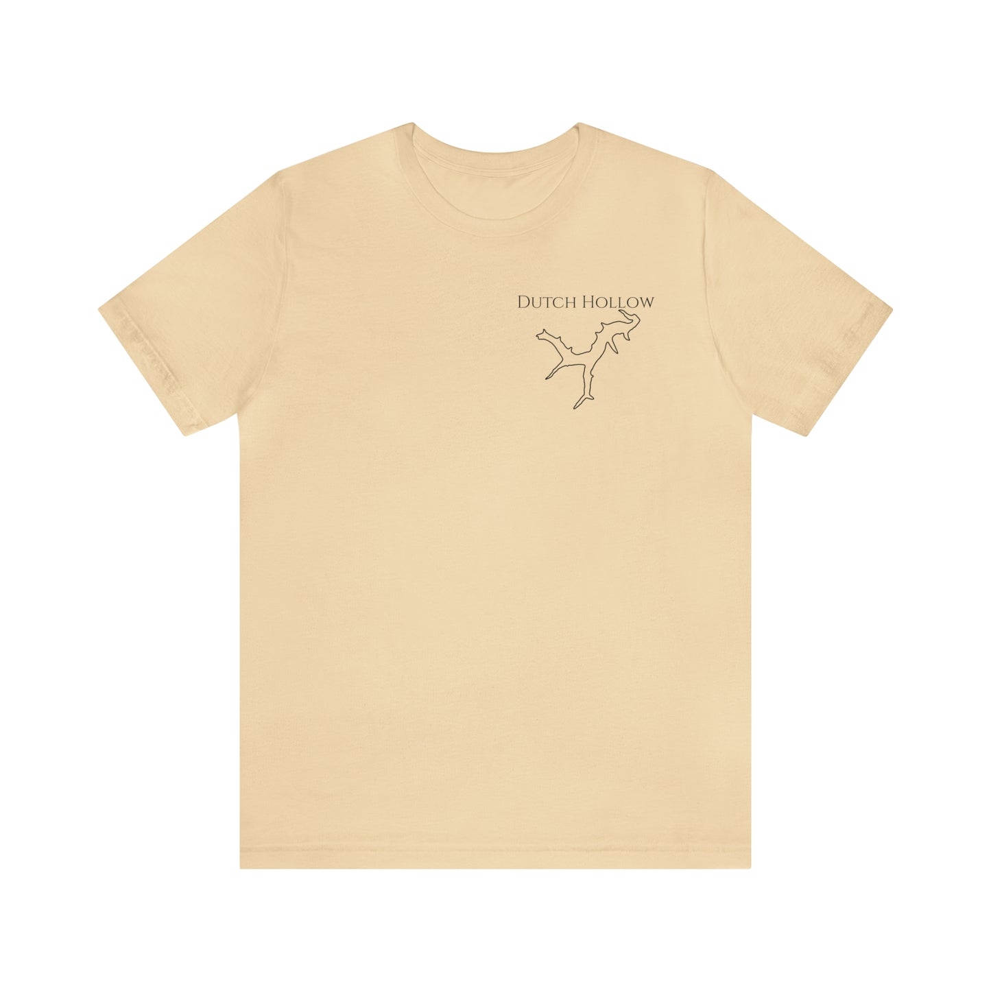 Dutch Hollow Lake, Wakeboard Float Plane - Unisex Lightweight Short Sleeve Tee