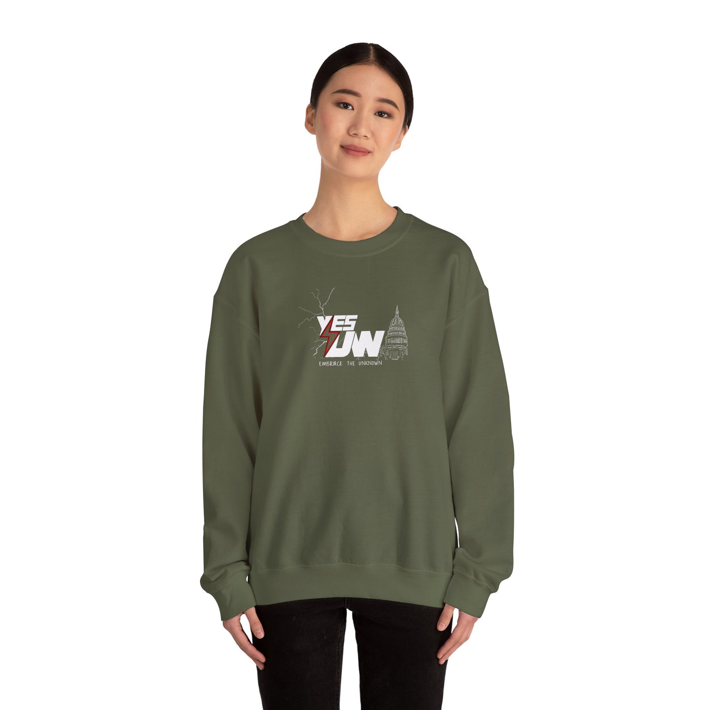 Yes UW - Unisex Heavy Blend™ Crewneck Sweatshirt