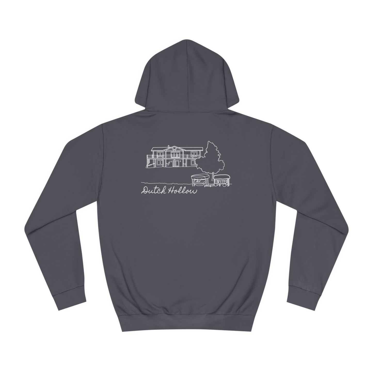 Beer Die Dutch Hollow Cabin Unisex Medium Weight Hoodie