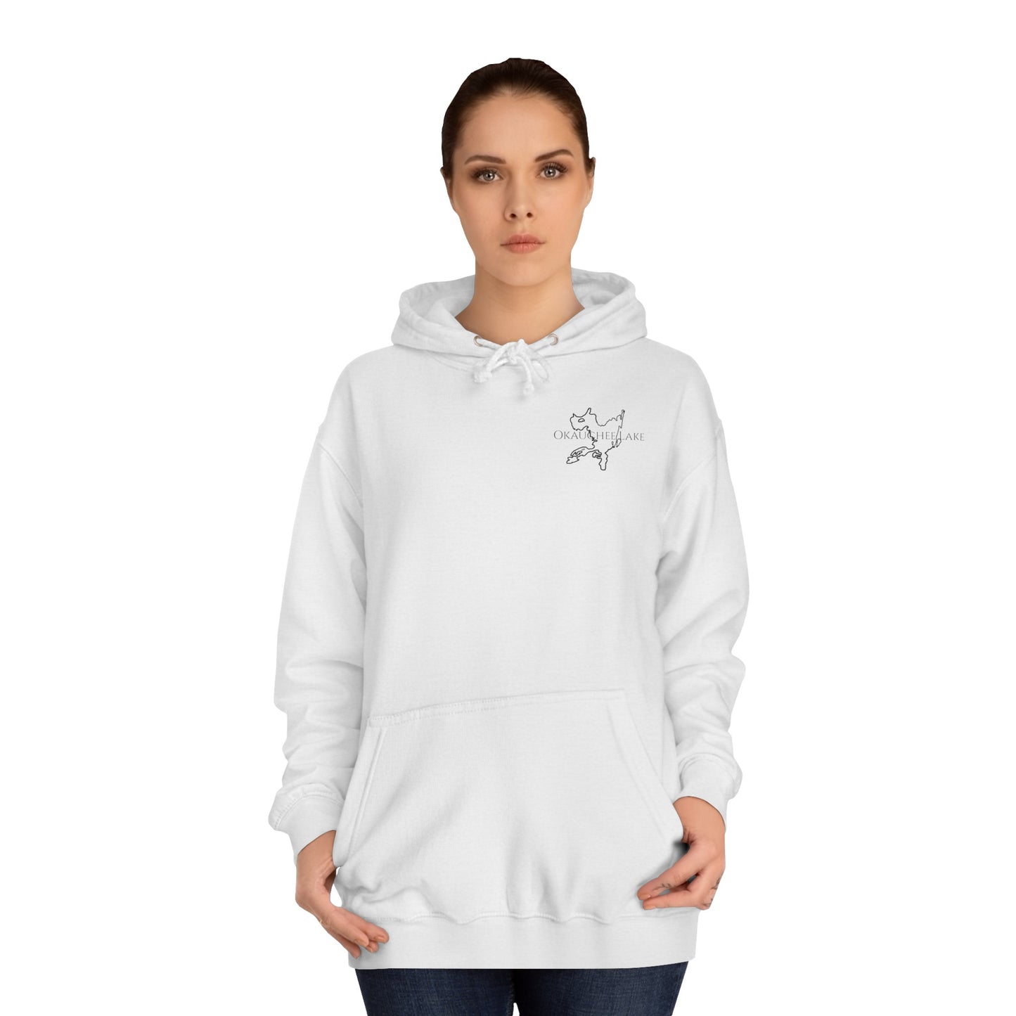 Bow fishing on Okauchee Lake - Medium Weight Hoodie