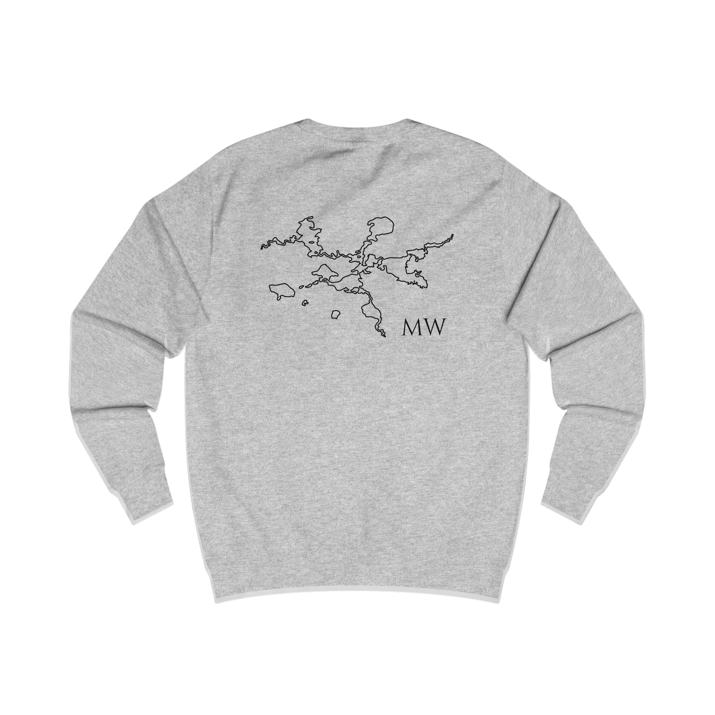 Manitowish Waters Standup Jetski - Men's Sweatshirt