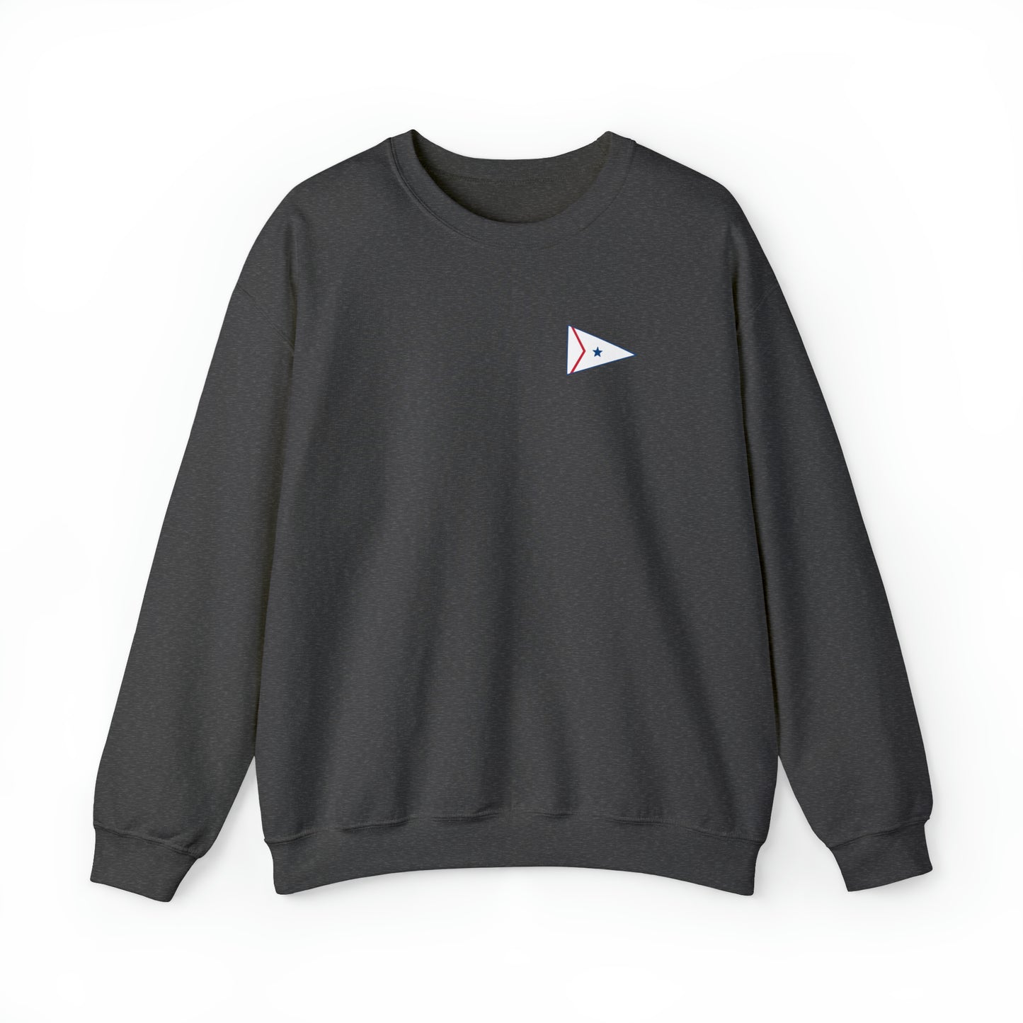 LaBelle Yacht Club Patch Plain Unisex Crewneck Sweatshirt Heavy Blend™