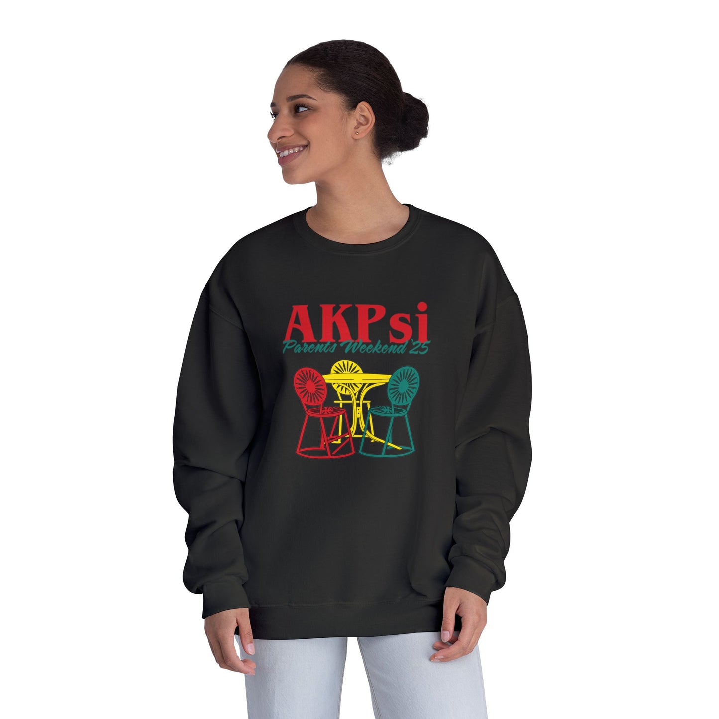 AKPsi Parents Weekend Crewneck Sweatshirt - Unisex, Cozy Comfort for Family Events