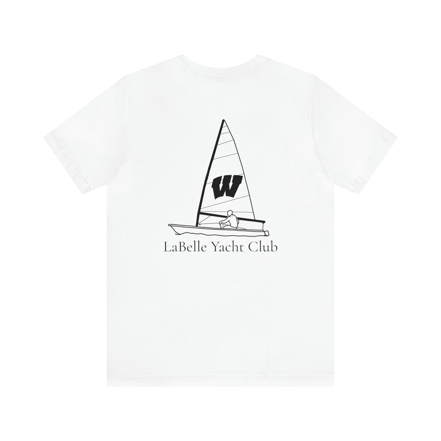 LaBelle Yacht Club Wisconsin Sailing - Unisex Lightweight Short Sleeve Tee