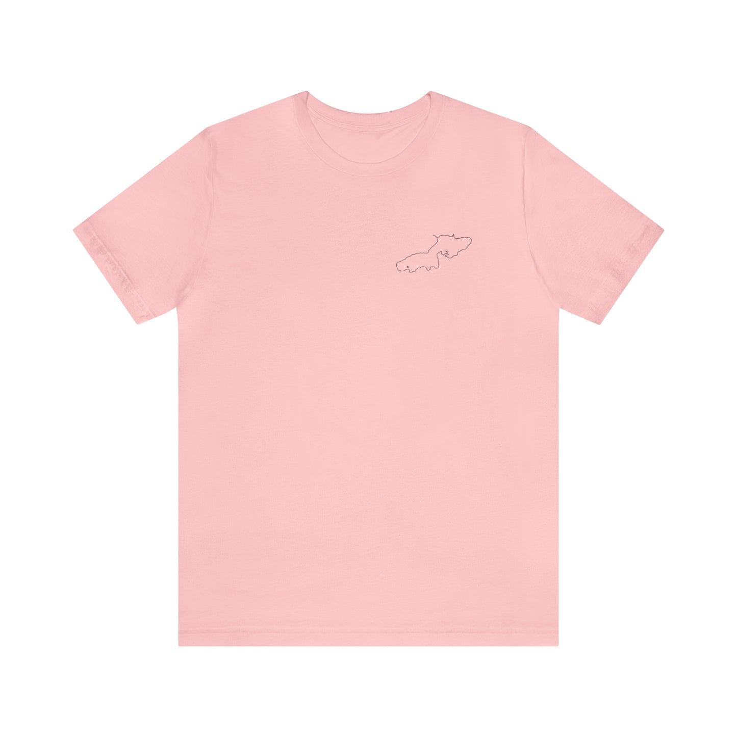 Pewaukee Lake, Inner Tube Girls - Unisex Lightweight Short Sleeve Tee