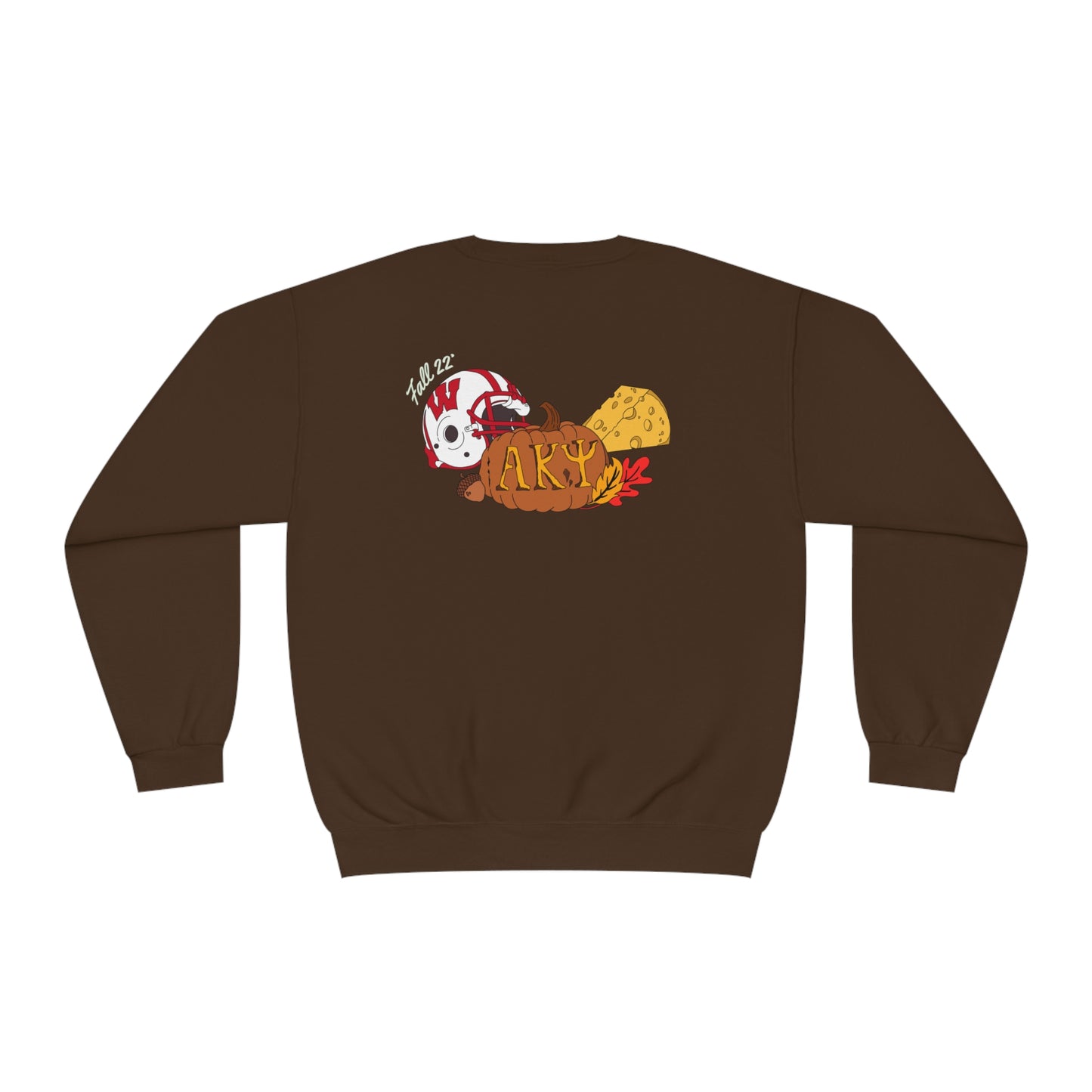 Fall 22 AkPsi With Leaf - Unisex NuBlend® Crewneck Sweatshirt