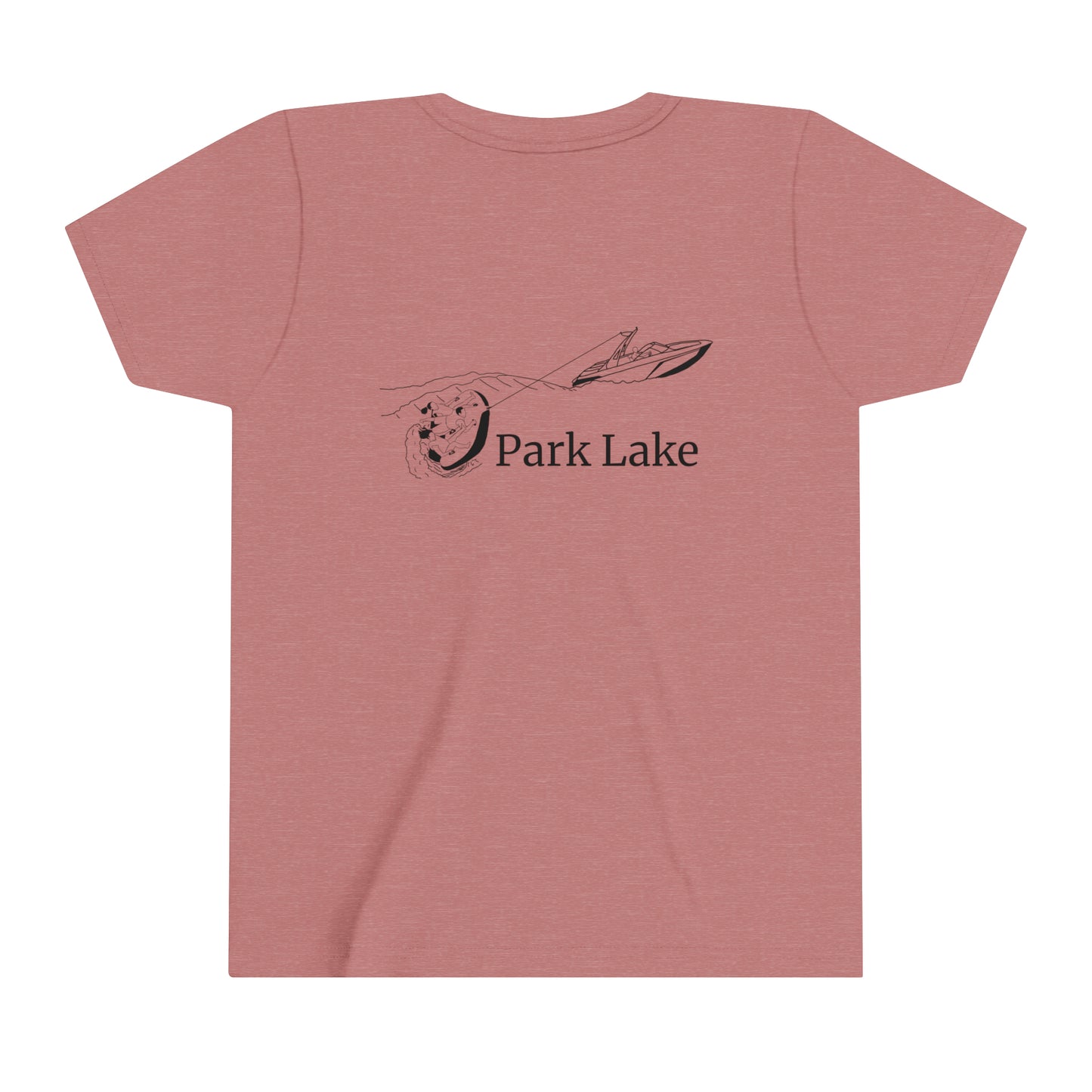 Tubing Behind Boat - Park Lake Youth Short Sleeve Tee