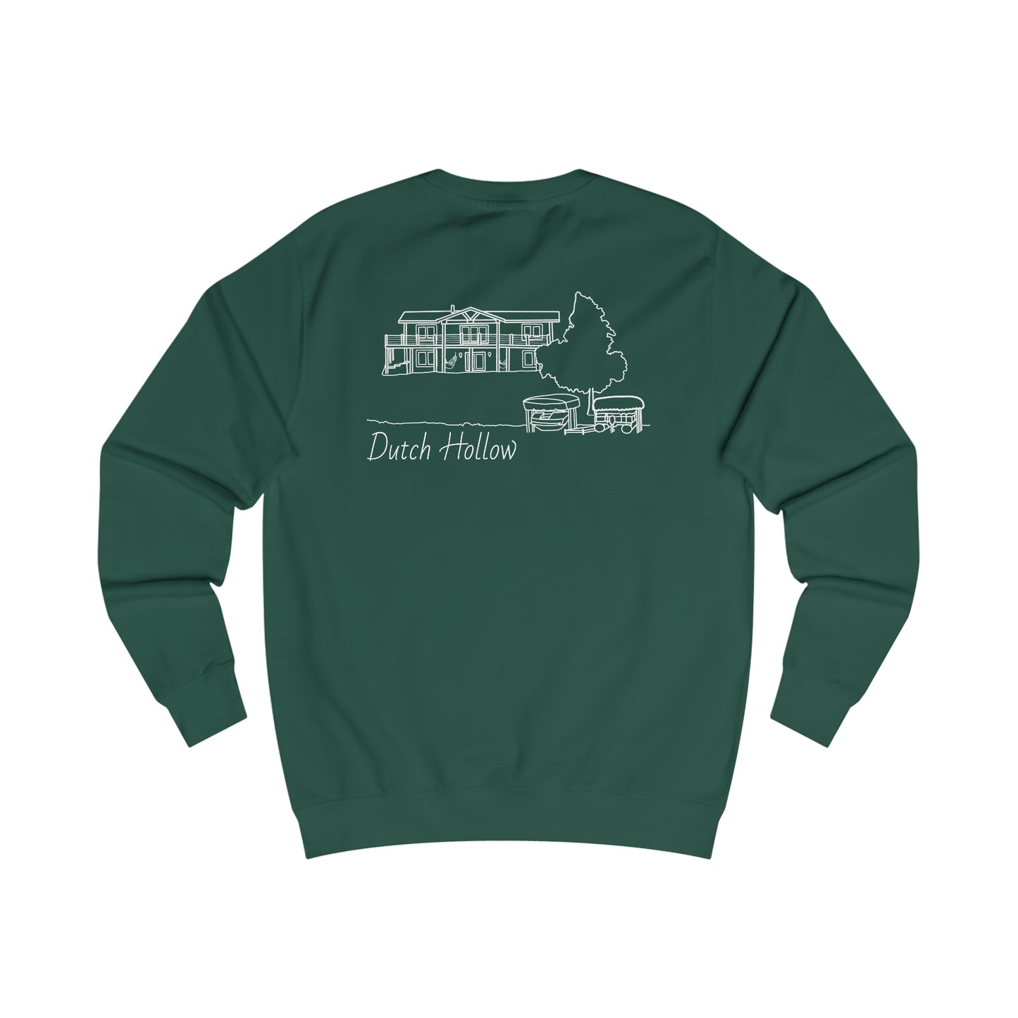 Beer Die Dutch Hollow Cabin - Men's Crewneck
