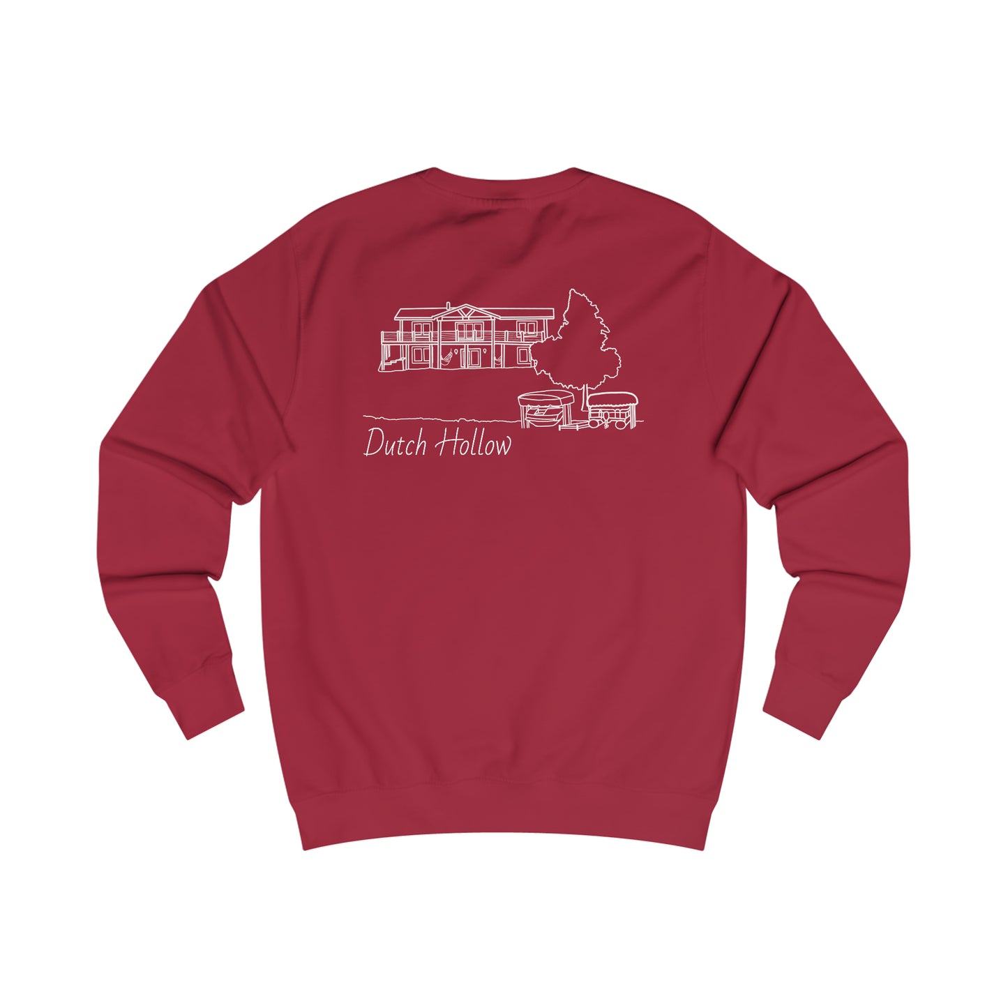 Beer Die Dutch Hollow Cabin - Men's Crewneck