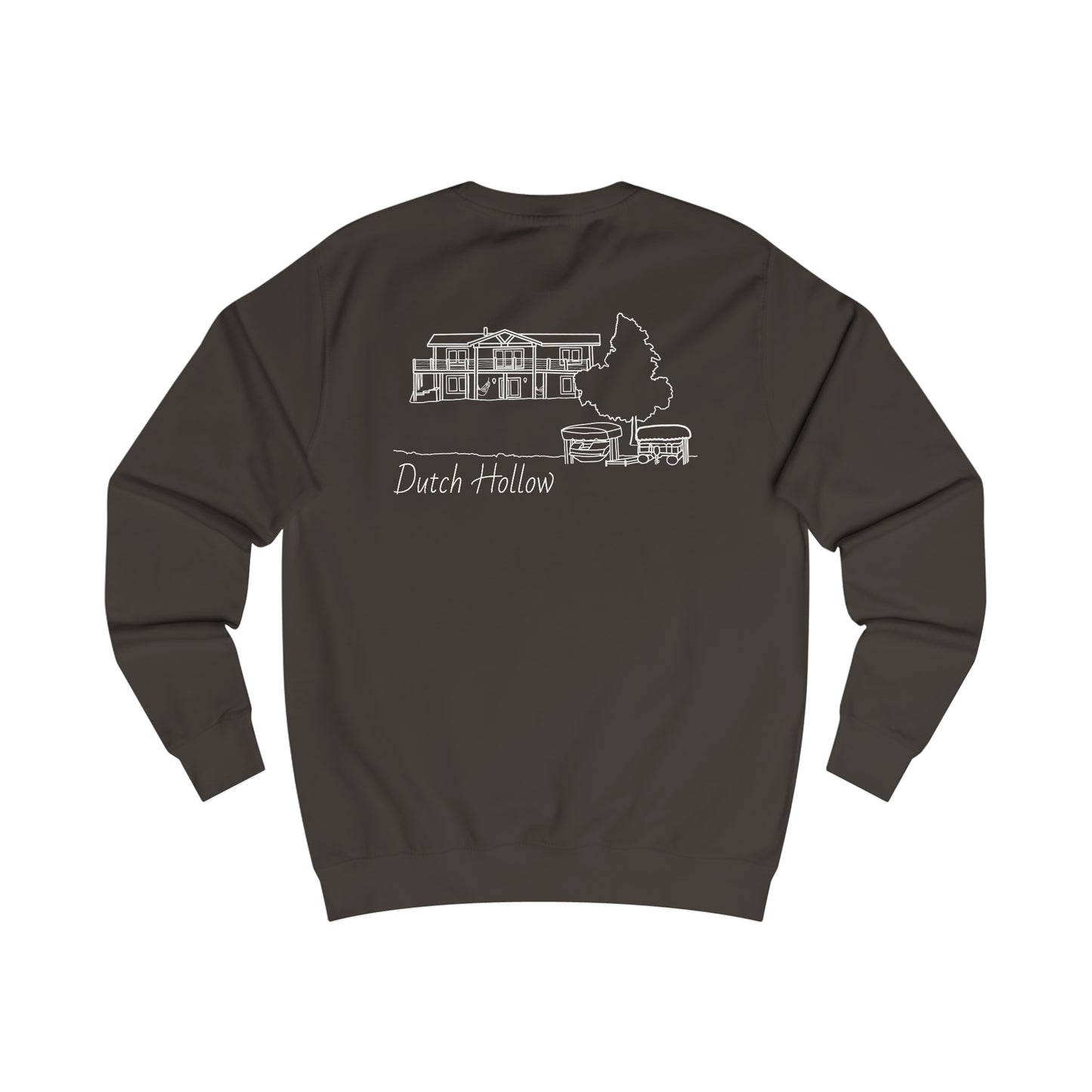 Beer Die Dutch Hollow Cabin - Men's Crewneck