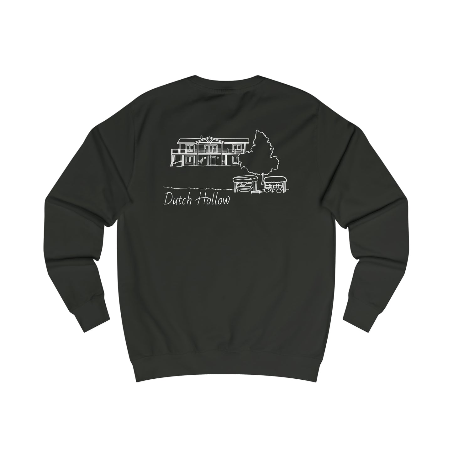 Beer Die Dutch Hollow Cabin - Men's Crewneck
