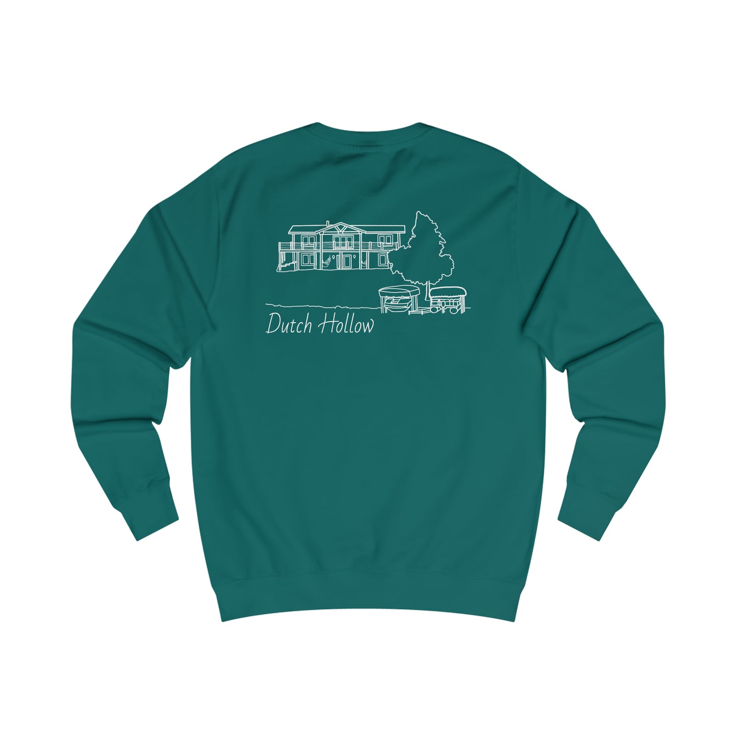 Beer Die Dutch Hollow Cabin - Men's Crewneck