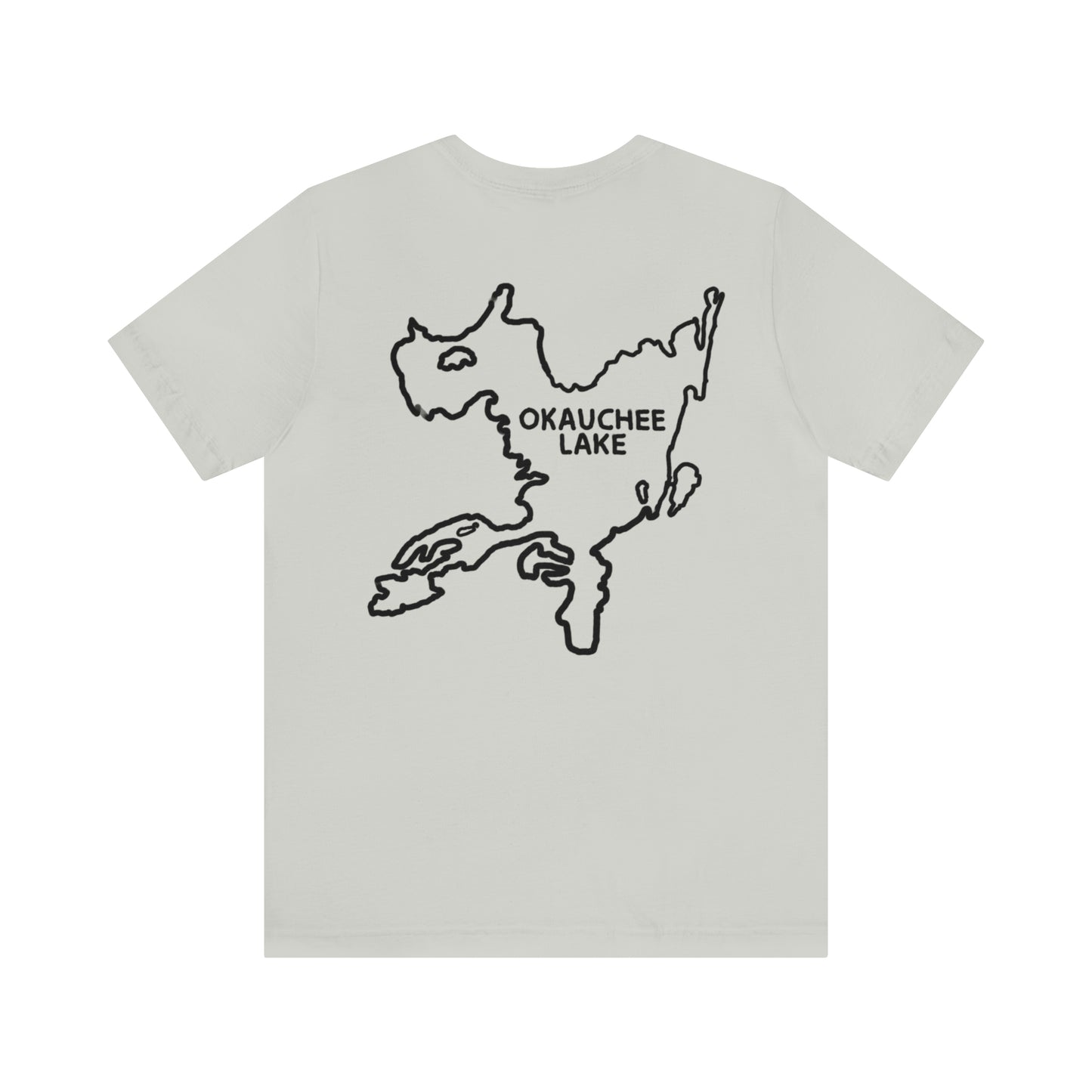 Okauchee Lake, Malibu Wakesetter - Unisex Lightweight Short Sleeve Tee