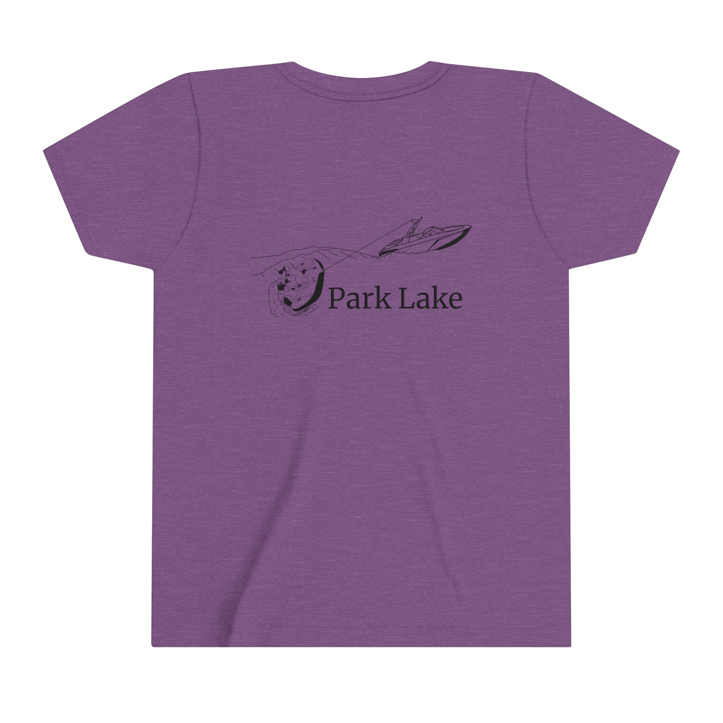 Tubing Behind Boat - Park Lake Youth Short Sleeve Tee