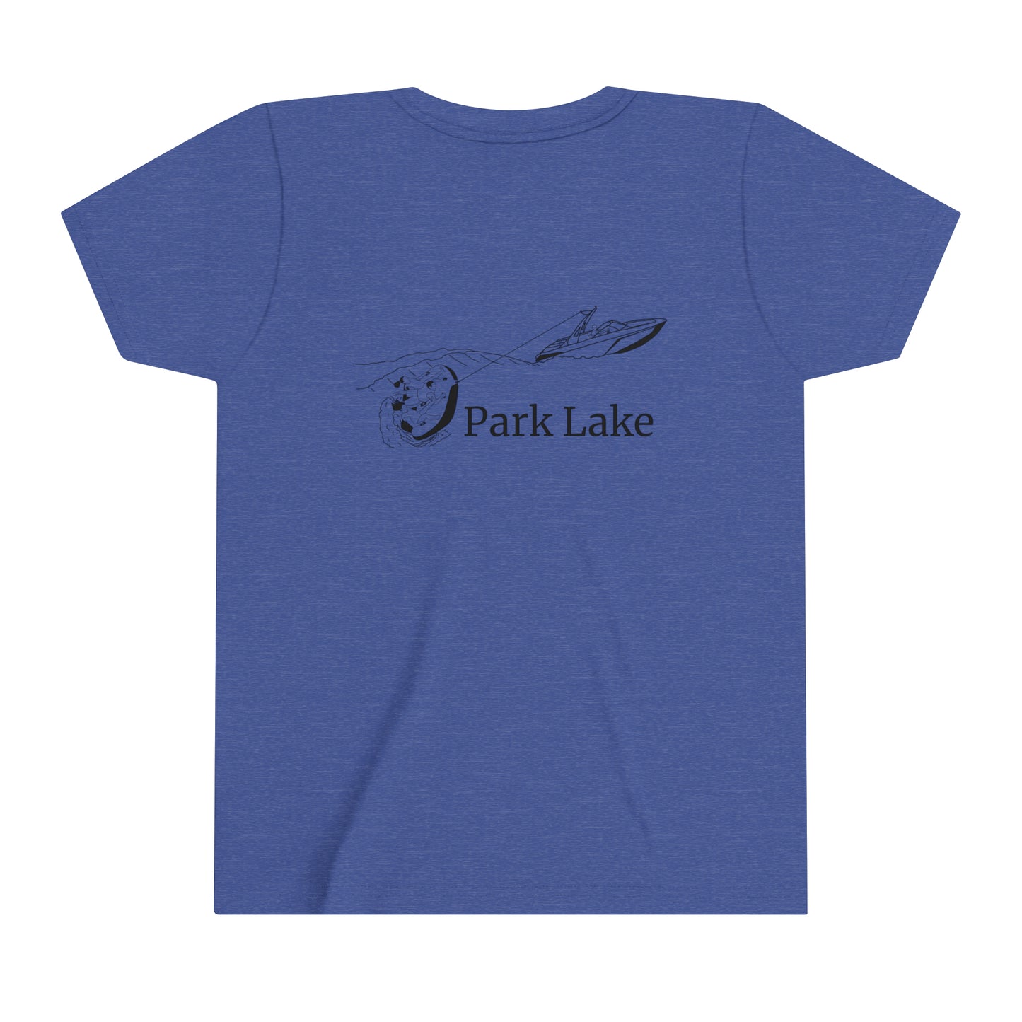 Tubing Behind Boat - Park Lake Youth Short Sleeve Tee