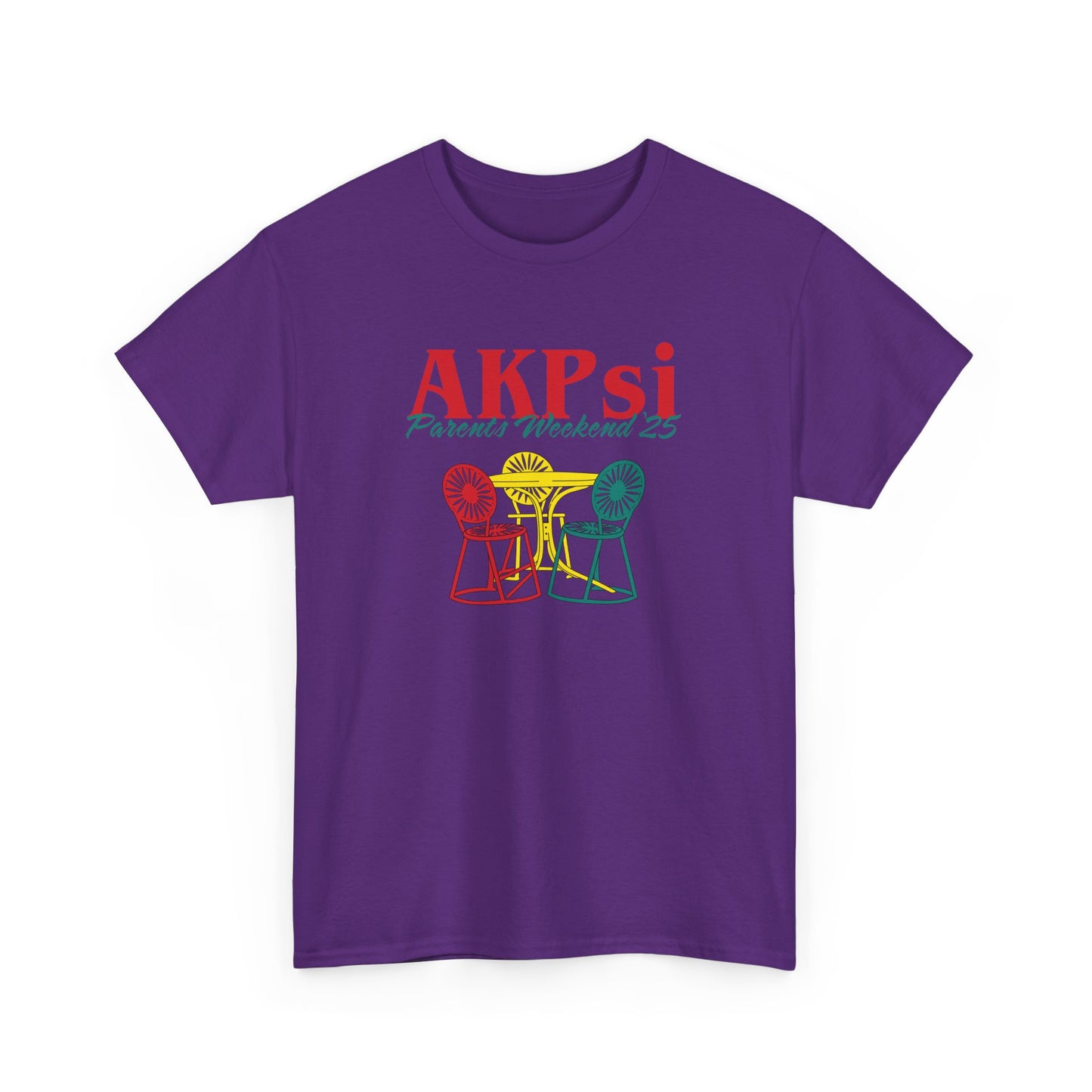 AKPsi Parents Weekend Unisex Heavy Cotton Tee - Celebrate with Comfort!