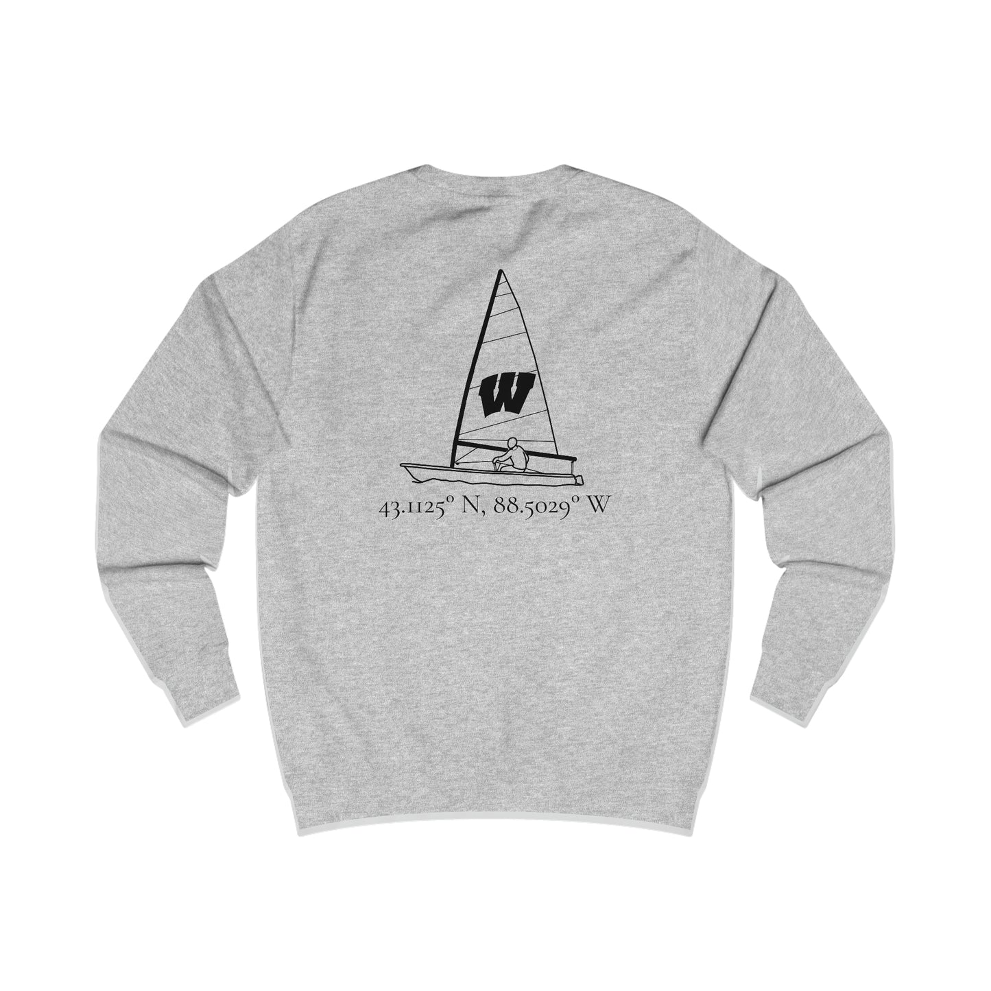 LaBelle Yacht Club Wisconsin Sailing - Men's Crewneck