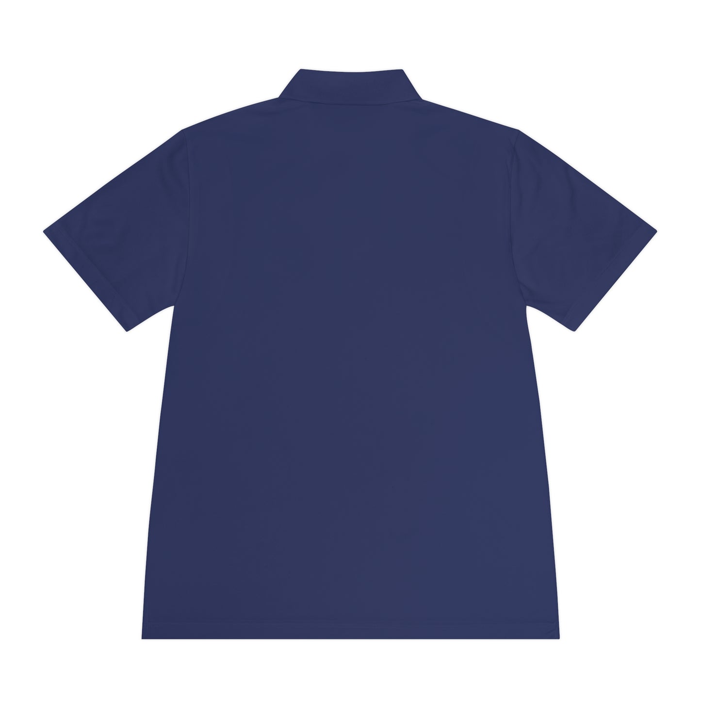 La Belle Yacth Club Logo Circle Patch Men's Sport Polo Shirt