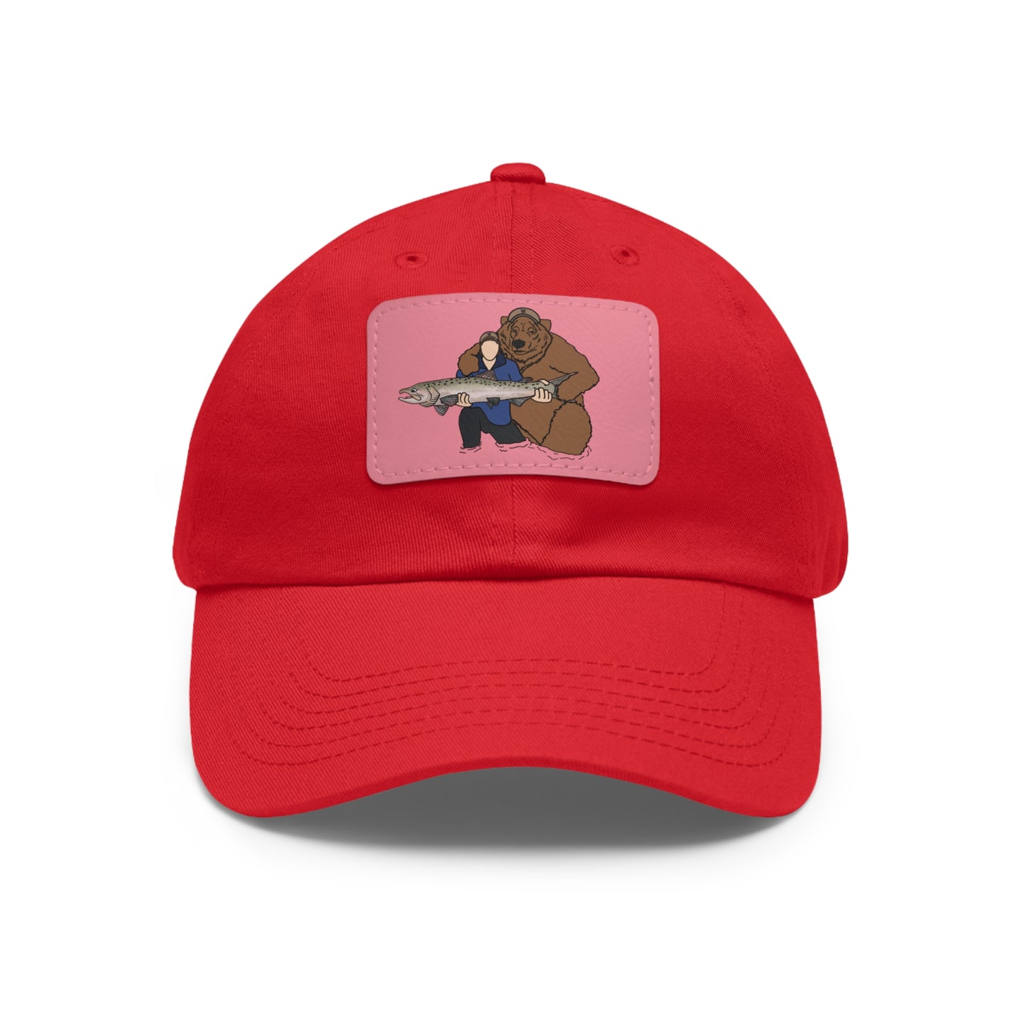 Papa Bear Plain - Hat with Leather Patch