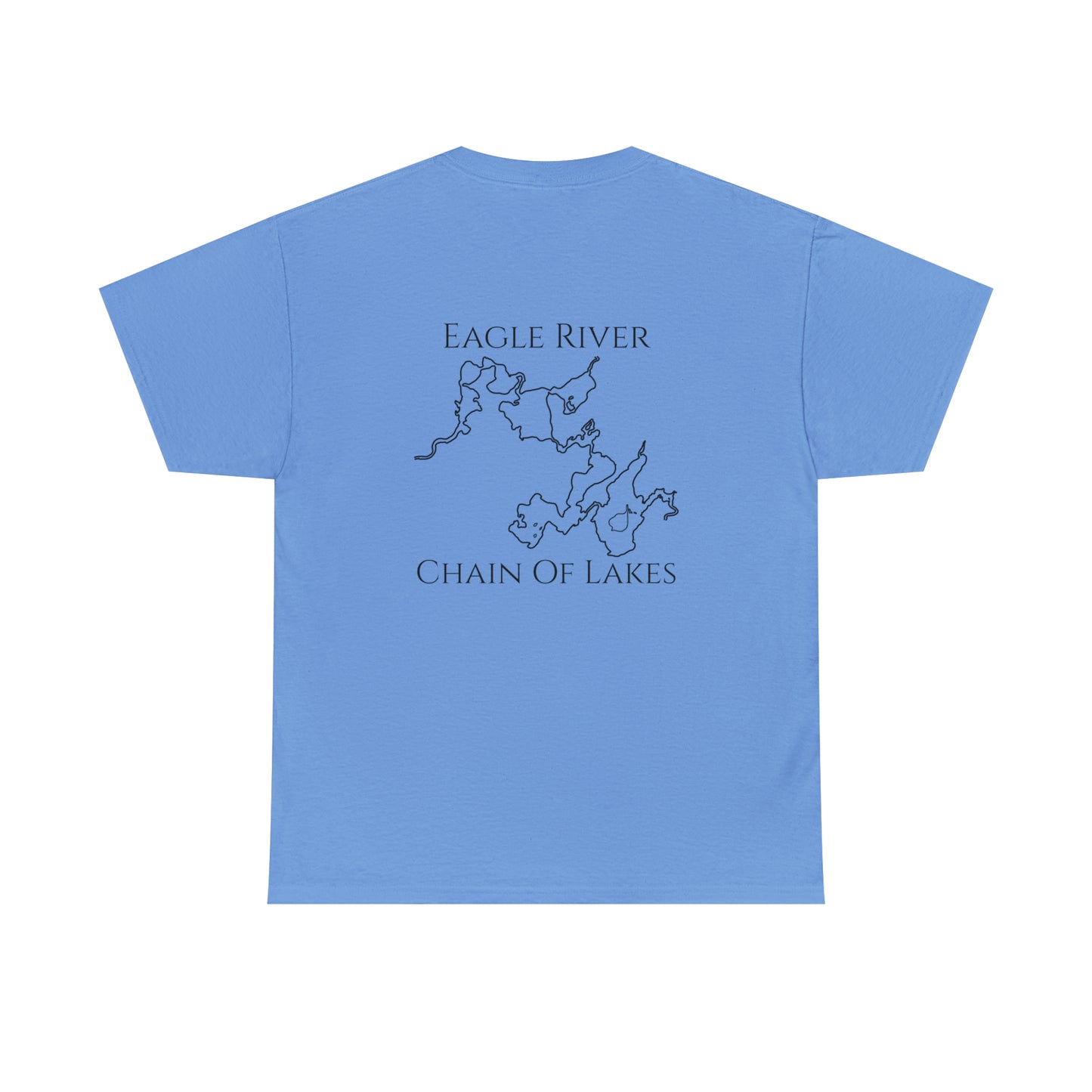Eagle River Inner Tube Girl - Unisex Heavy Tee Shirt