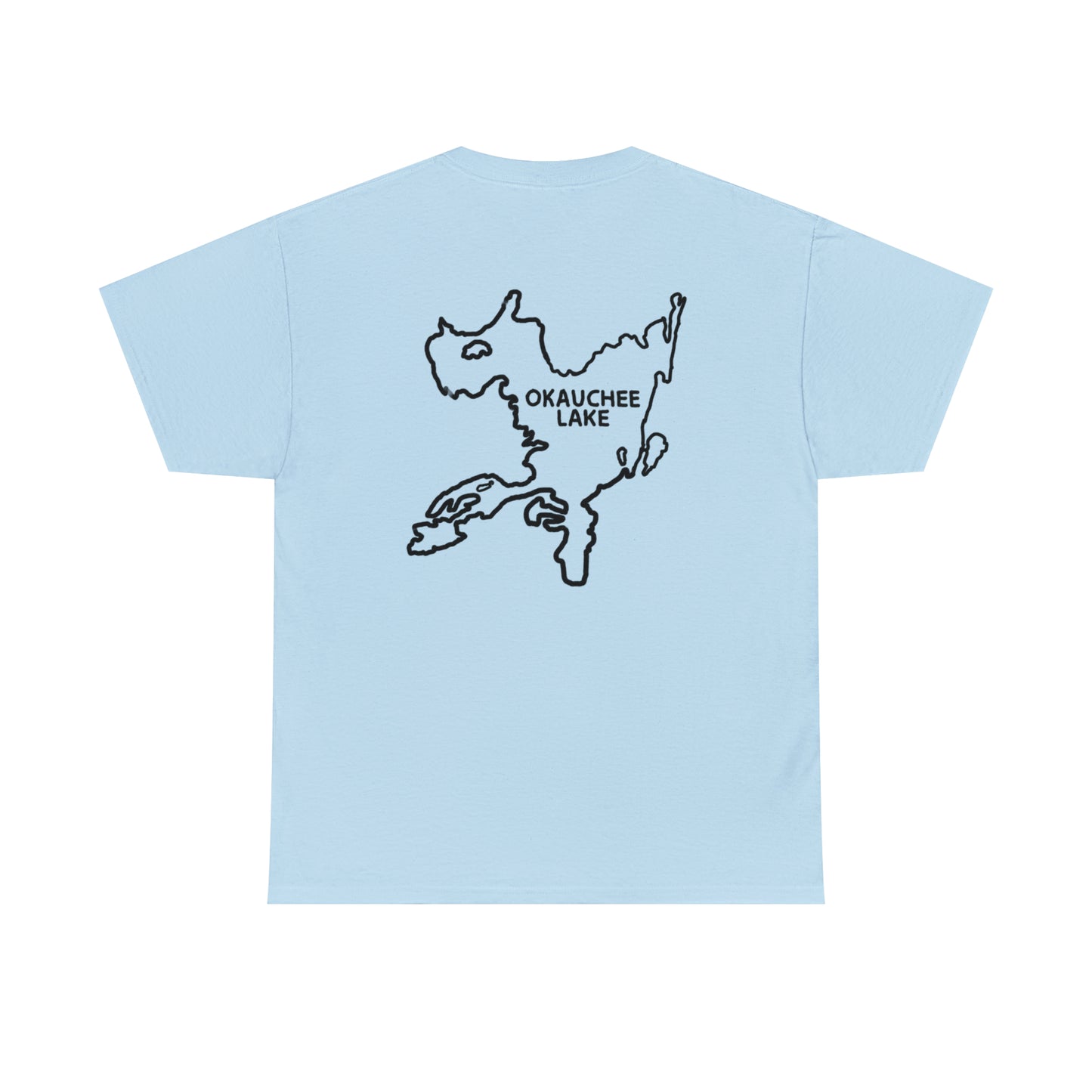 Okauchee Lake, Inner Tube Girl - Unisex Heavy Tee Shirt