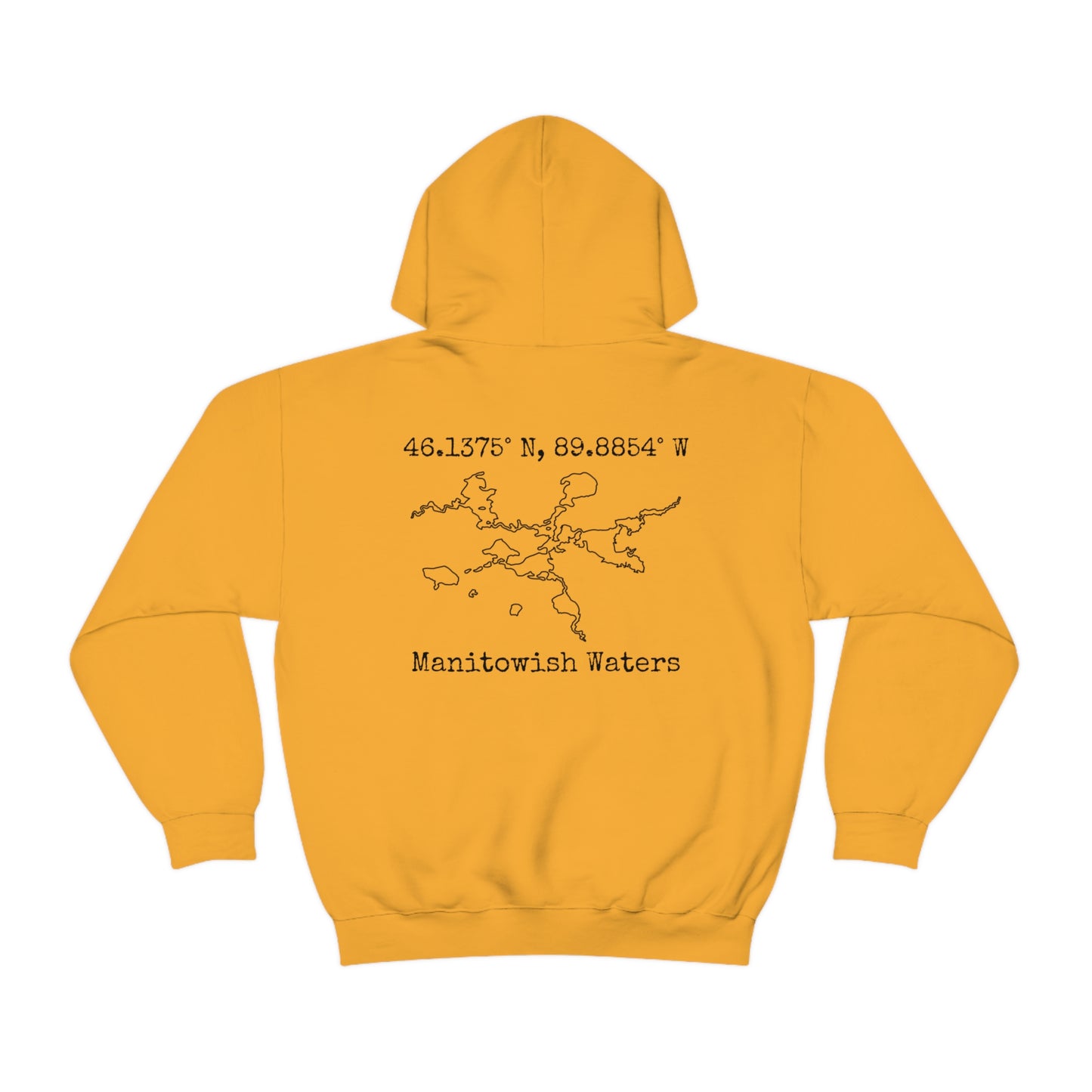 Manitowish Waters Standup Jetski - Unisex Heavy Blend Hooded Sweatshirt