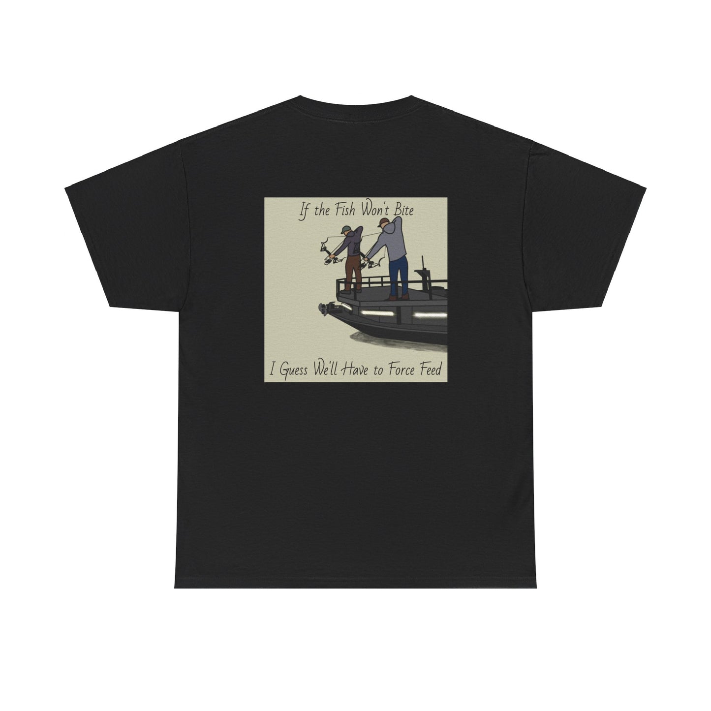 Bow fishing and MW Model - Unisex Heavy Tee Shirt