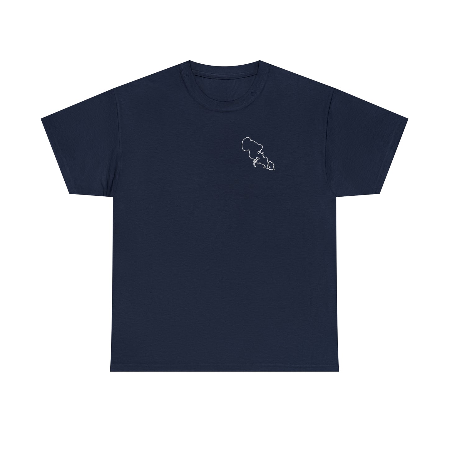 Surf Sketch -Lac LaBelle Unisex Heavyweight Short Sleeve Tee