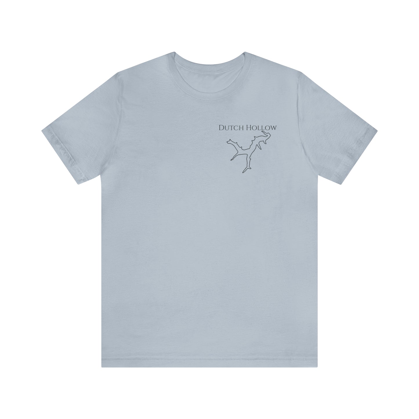 Dutch Hollow Lake, Wakeboard Float Plane - Unisex Lightweight Short Sleeve Tee