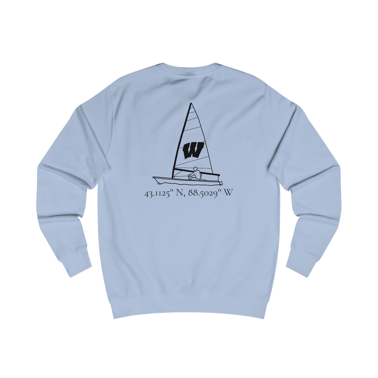 LaBelle Yacht Club Wisconsin Sailing - Men's Crewneck