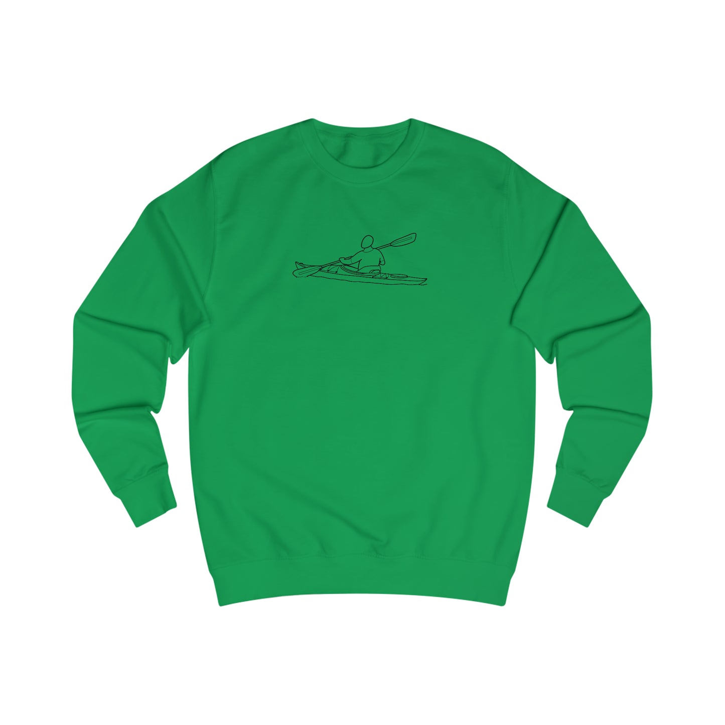 Kayak Male - Lac LaBelle Men's Sweatshirt