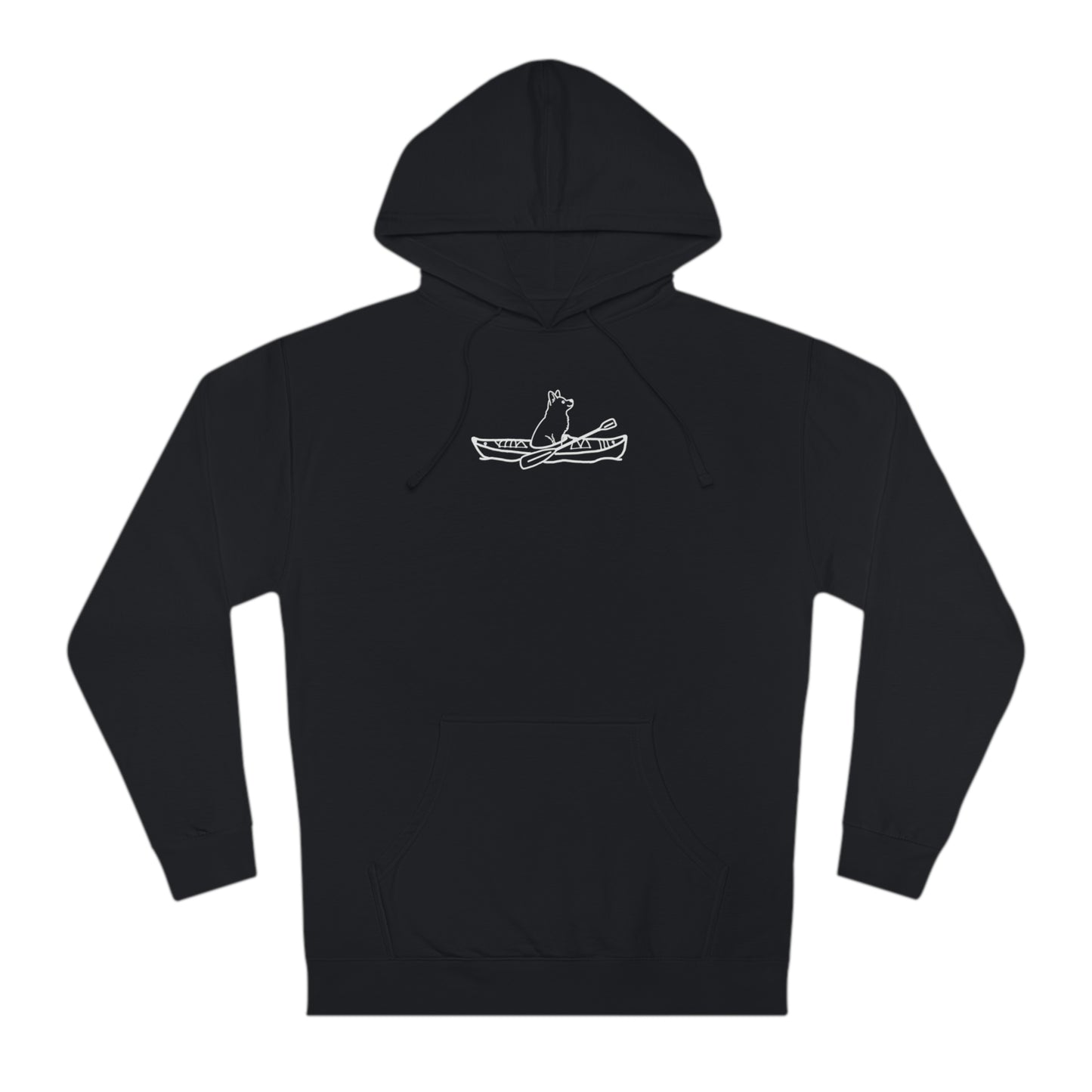 Kayak Dog Husky - Unisex Hooded Sweatshirt ITC