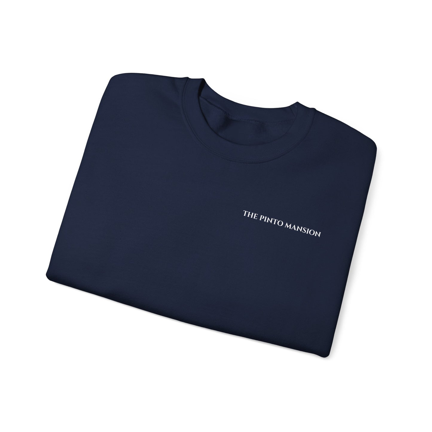 The Pinto Mansion Unisex Crewneck Sweatshirt Heavyblend