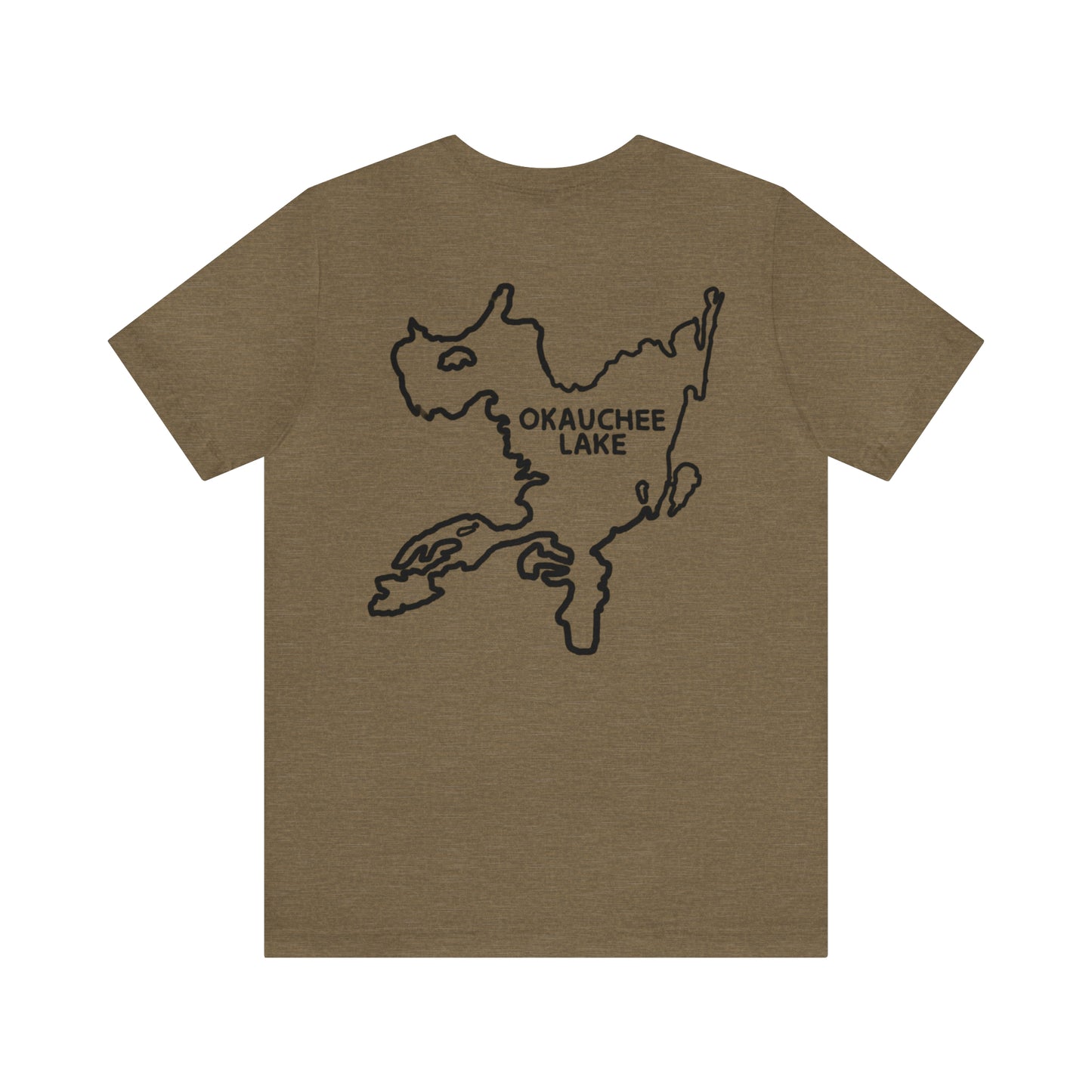 Okauchee Lake, Malibu Wakesetter - Unisex Lightweight Short Sleeve Tee
