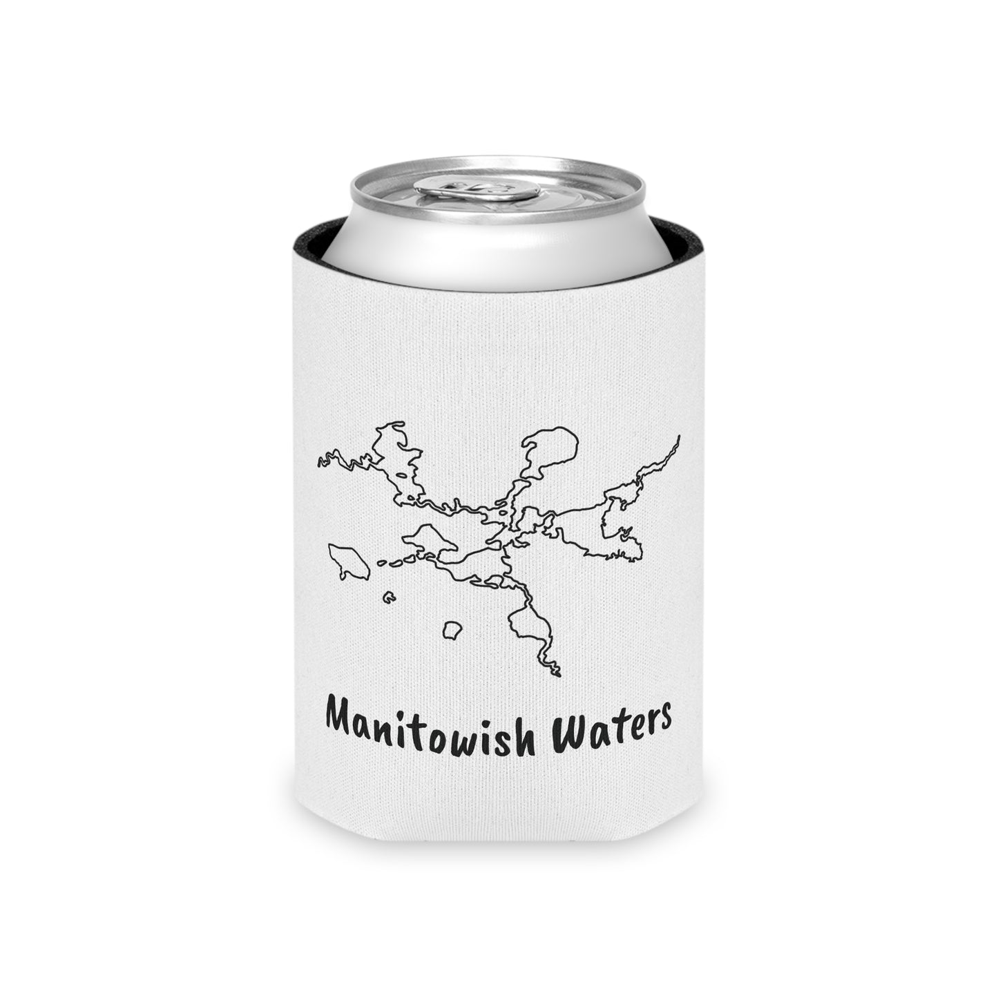 Manitowish Waters Kayak Girl CLC Can Koozie