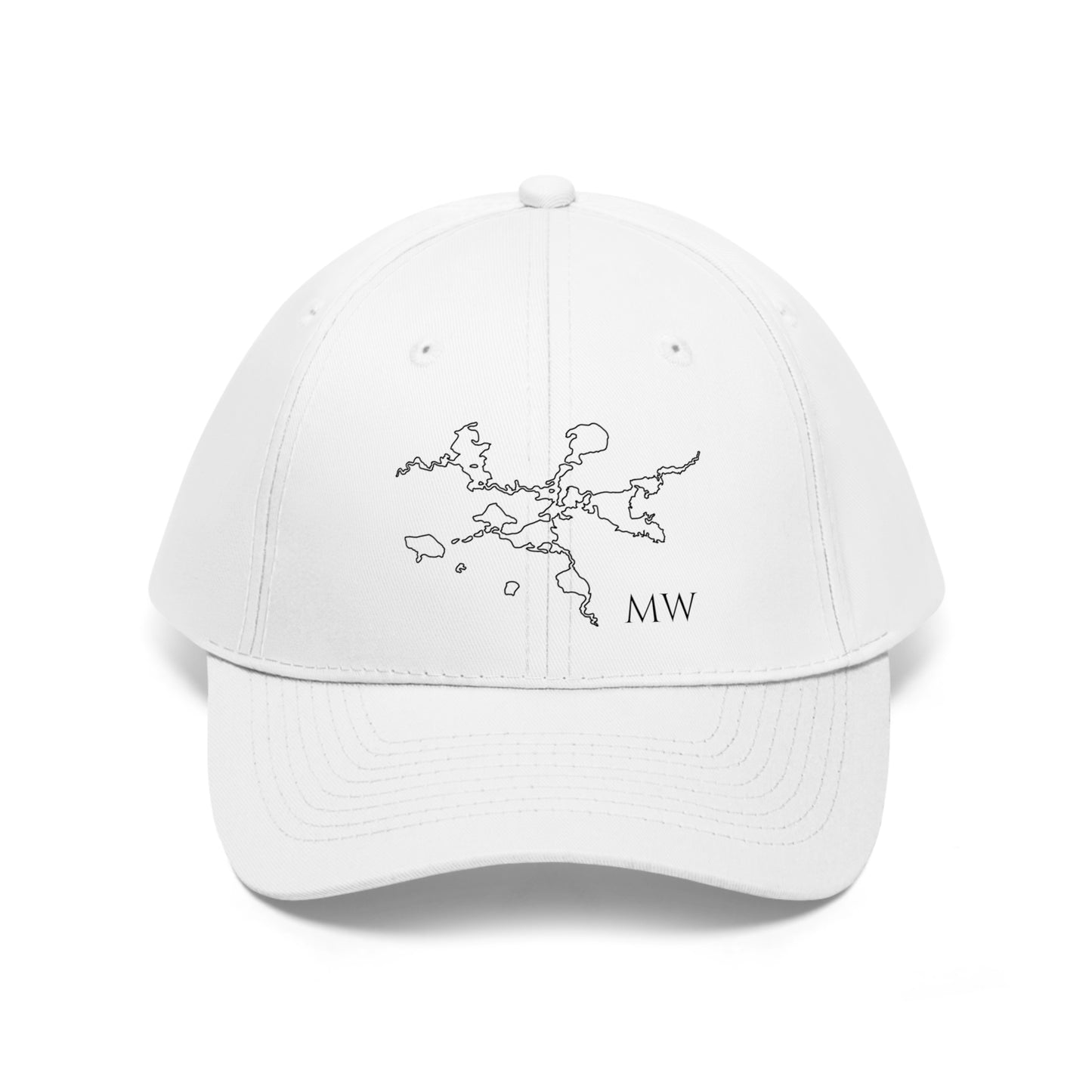 Manitowish Waters Embroidered Unisex Baseball Cap