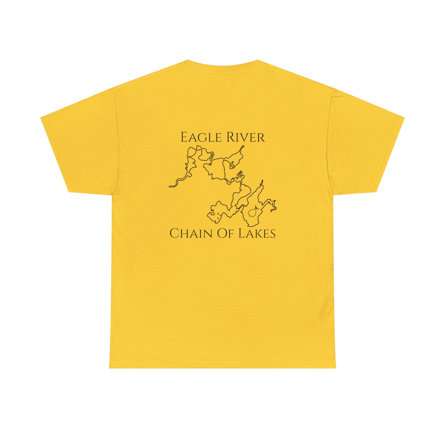 Eagle River Inner Tube Girl - Unisex Heavy Tee Shirt