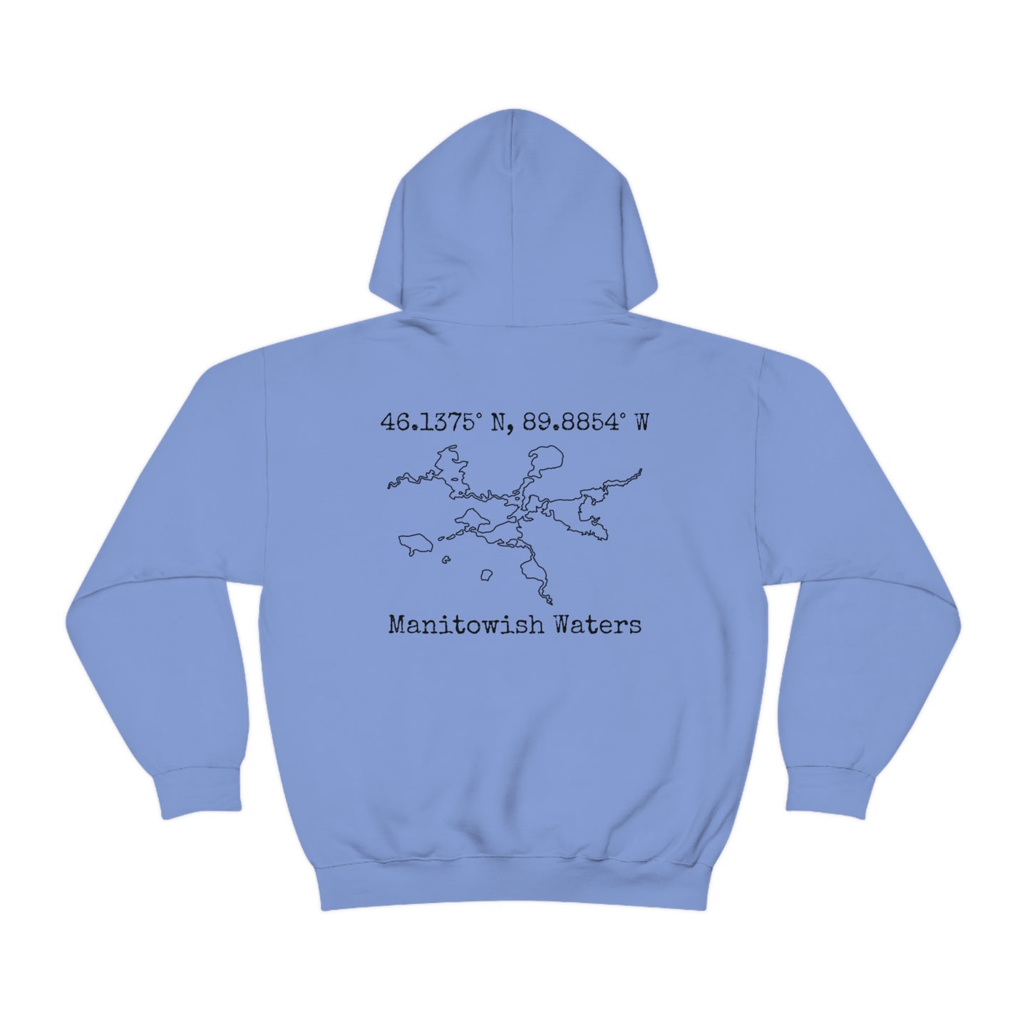 Manitowish Waters Standup Jetski - Unisex Heavy Blend Hooded Sweatshirt