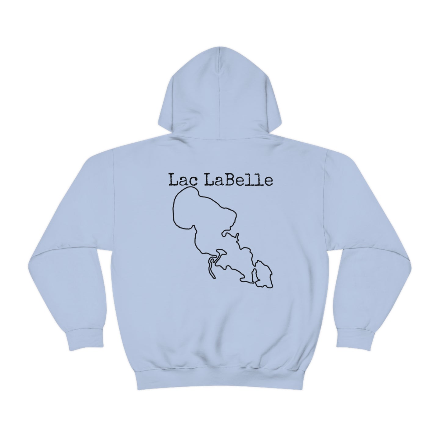 Lac LaBelle, Standup Jetski Peace - Unisex Heavy Blend Hooded Sweatshirt