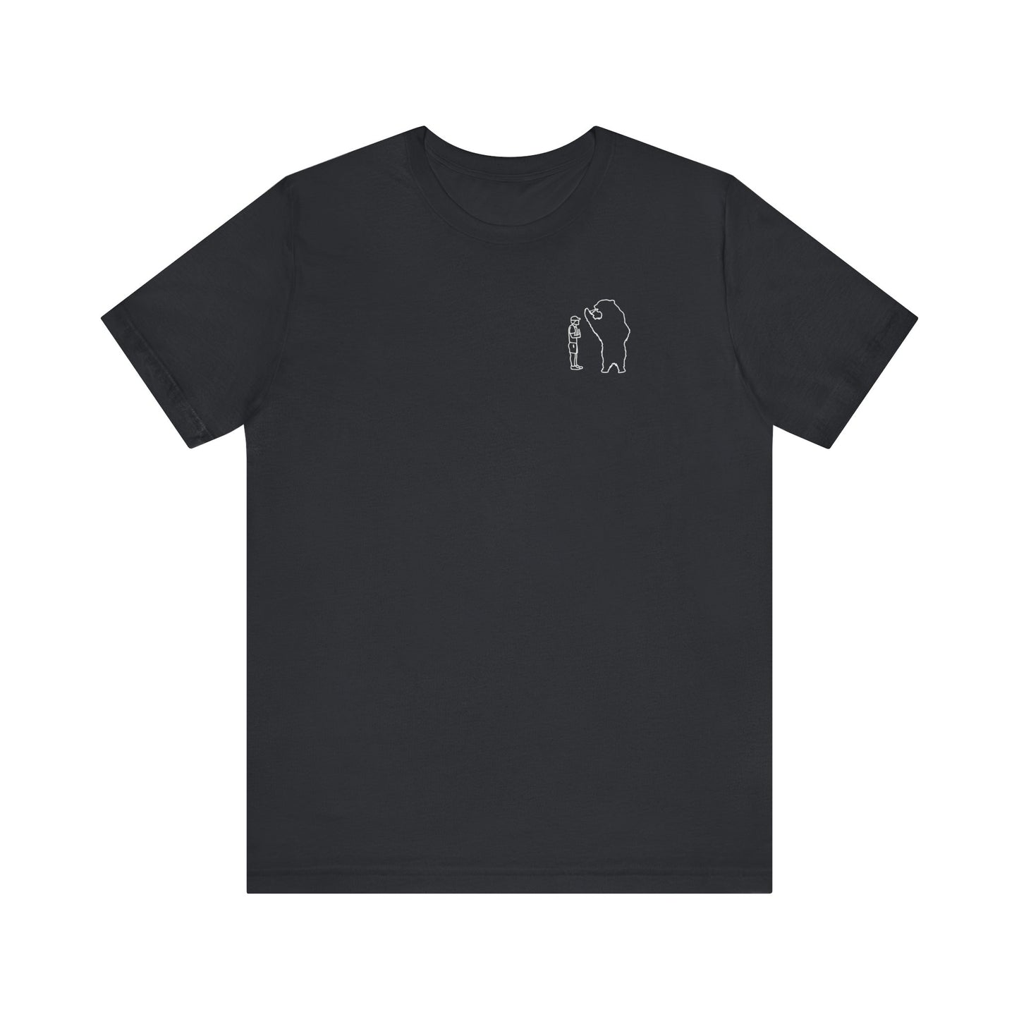 Papa Bear Yellowstone National Park Unisex Lightweight Short Sleeve Tee