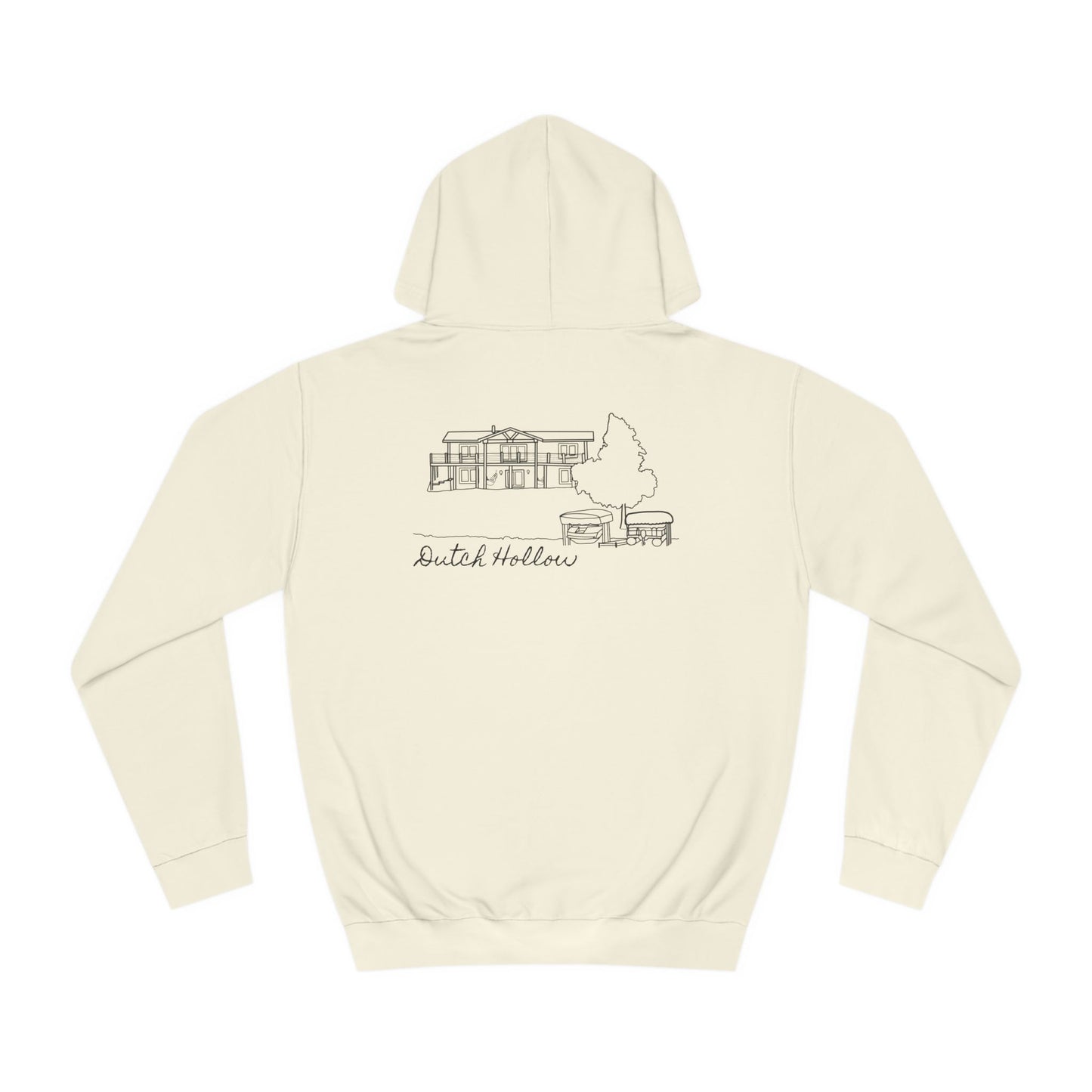 Beer Die Dutch Hollow Cabin Unisex Medium Weight Hoodie
