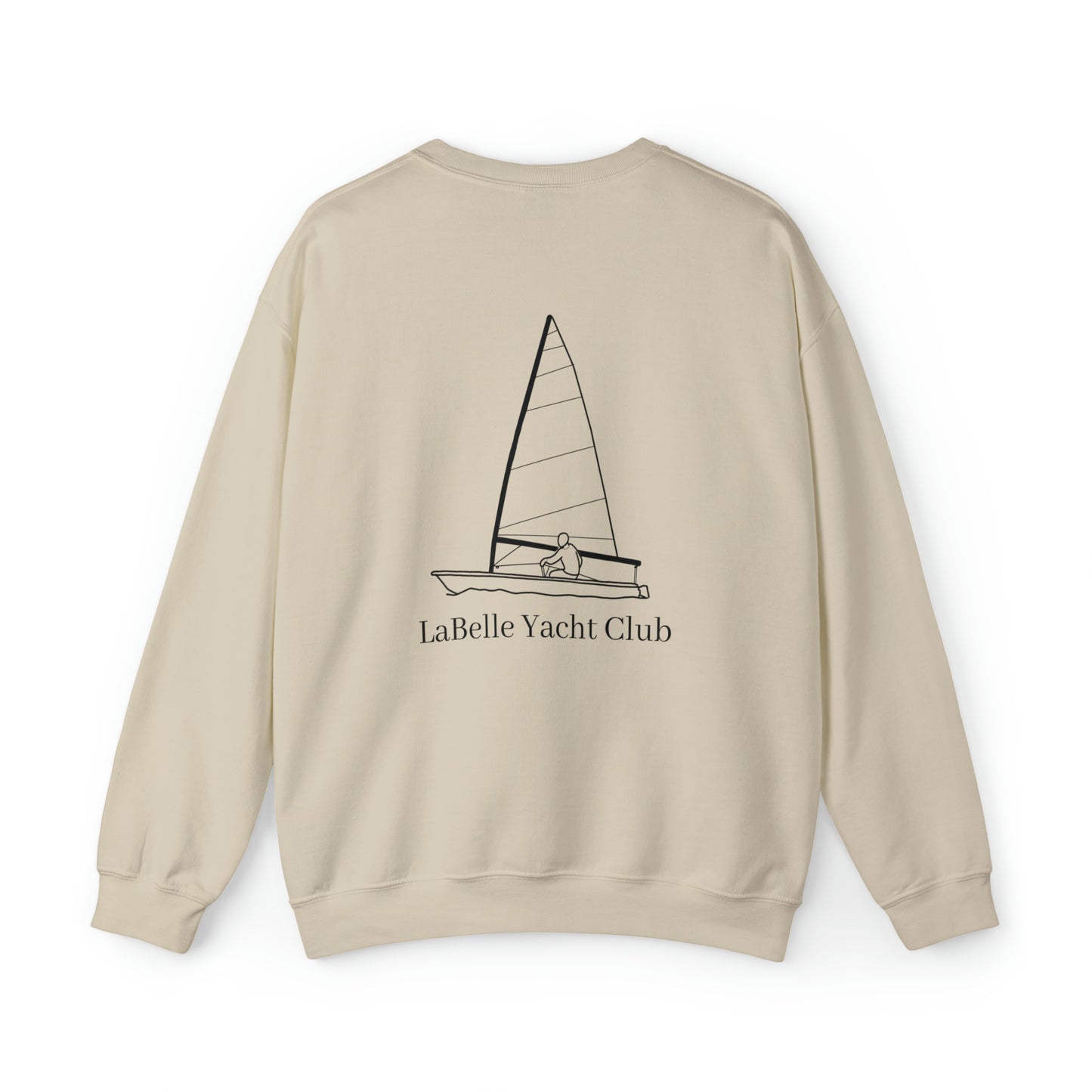 LaBelle Yacht Club Patch Sailing Unisex Crewneck Sweatshirt Heavy Blend™