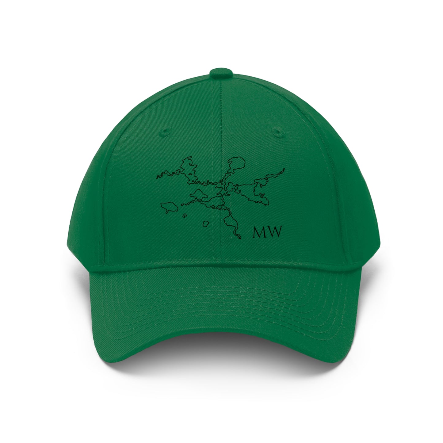 Manitowish Waters Embroidered Unisex Baseball Cap
