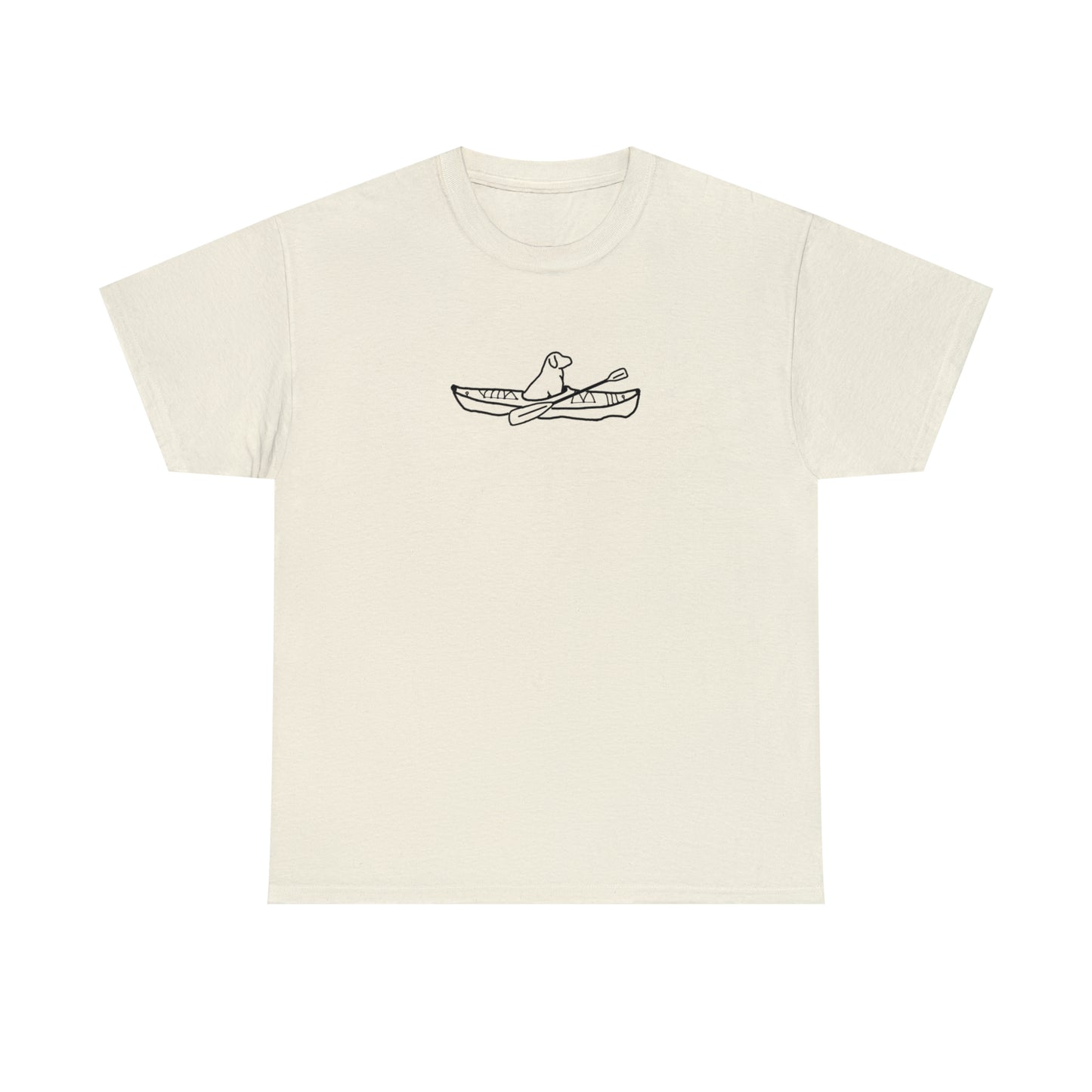 Eagle River Kayak Dog - Unisex Heavy Tee Shirt