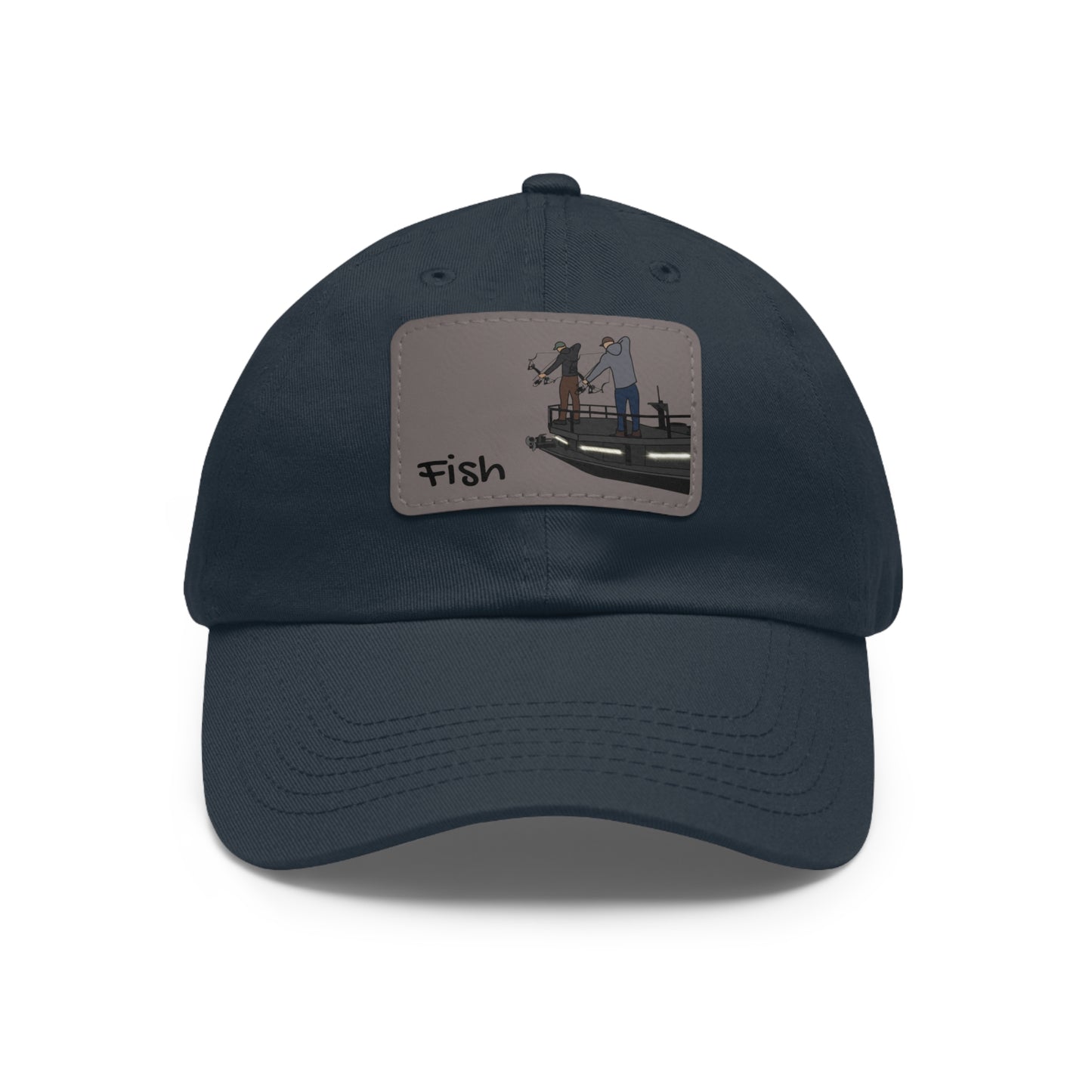 Hat with Leather Patch