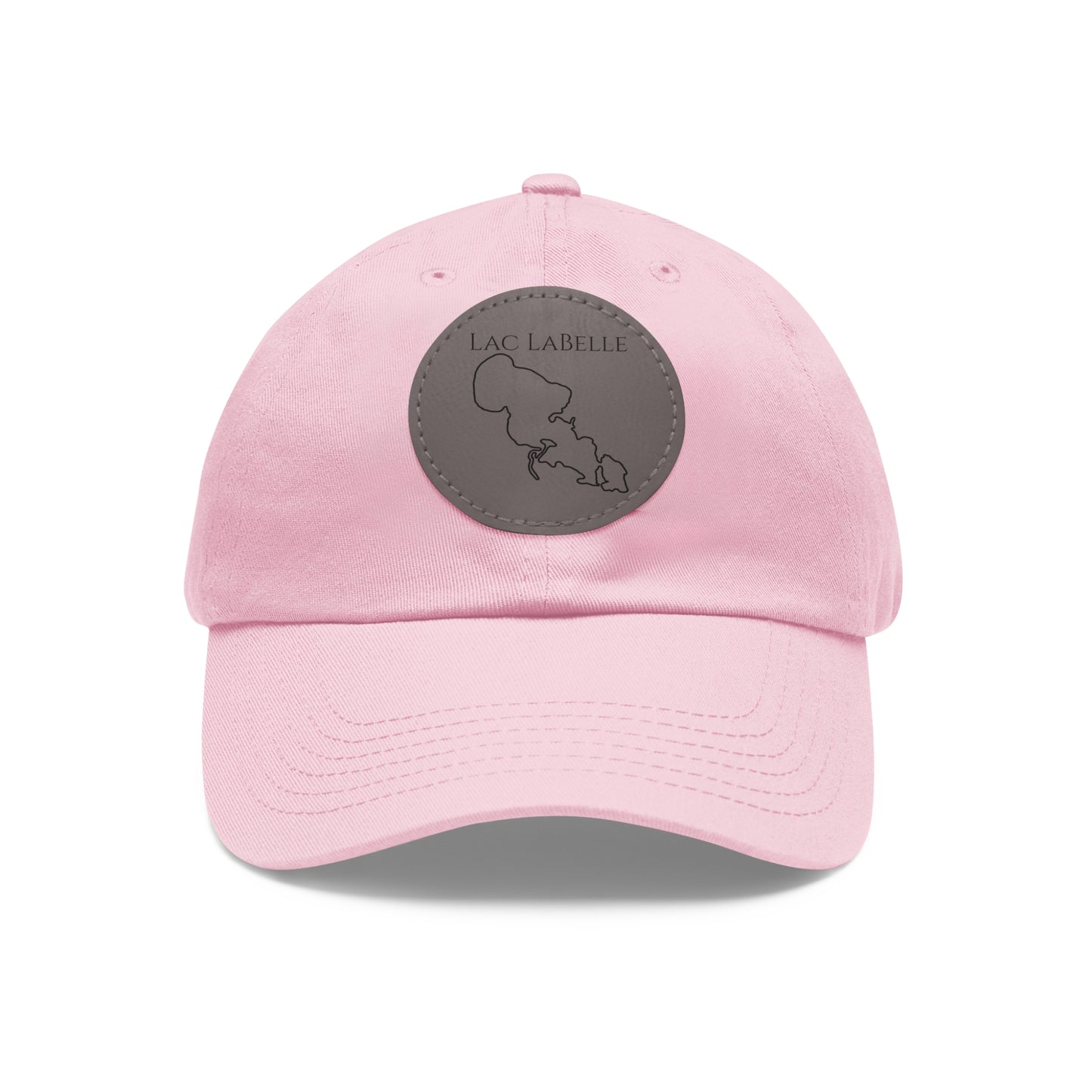 Lac LaBelle Embroidered Hat with Leather Patch