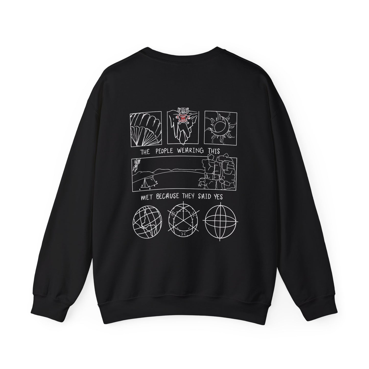 Yes UW - Unisex Heavy Blend™ Crewneck Sweatshirt