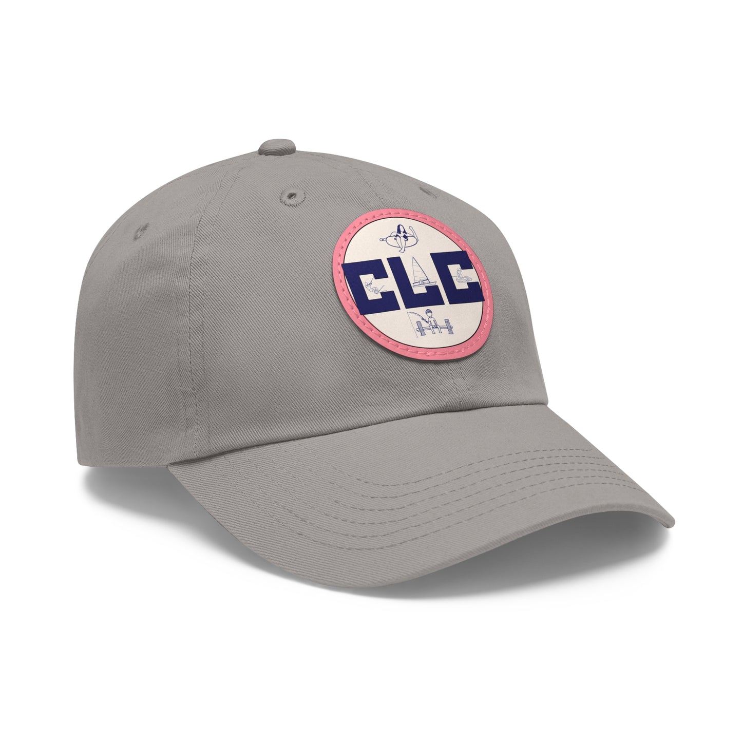 CLC Hat with Embroidered Leather Patch