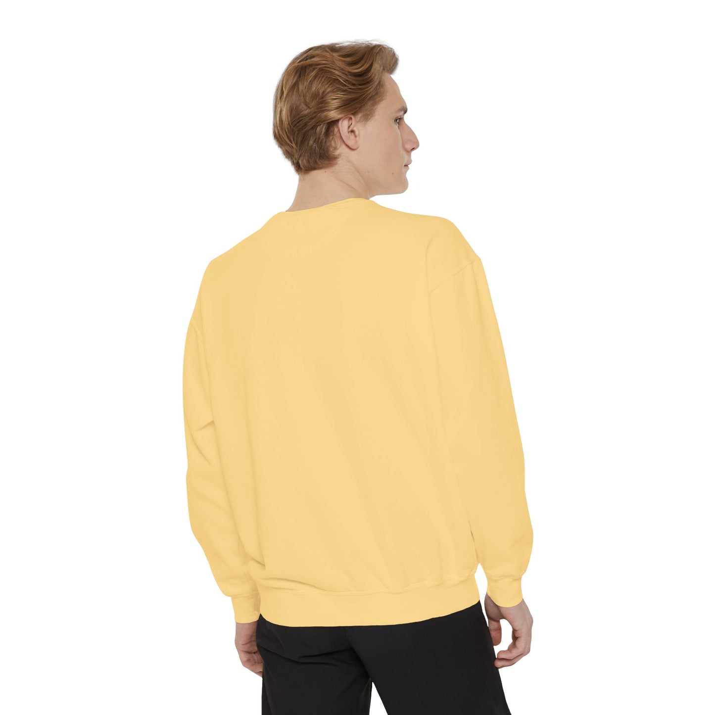 Surfing One Line Design Crewneck Sweatshirt - Comfort Colors